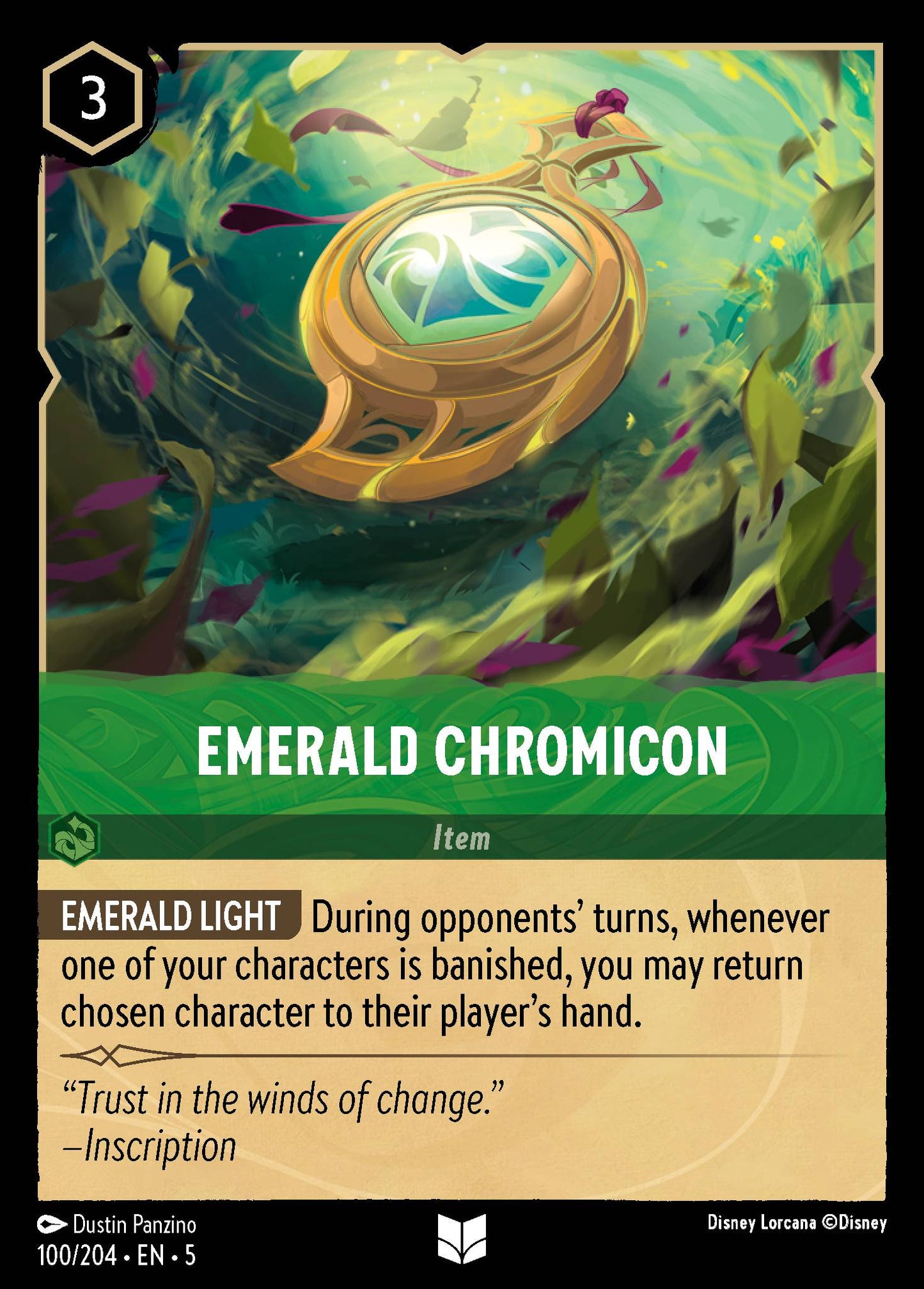 Emerald Chromicon - Uncommon Lorcana Card