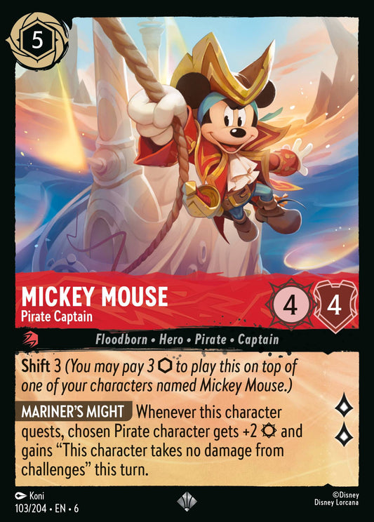 Mickey Mouse - Pirate Captain (Super Rare)