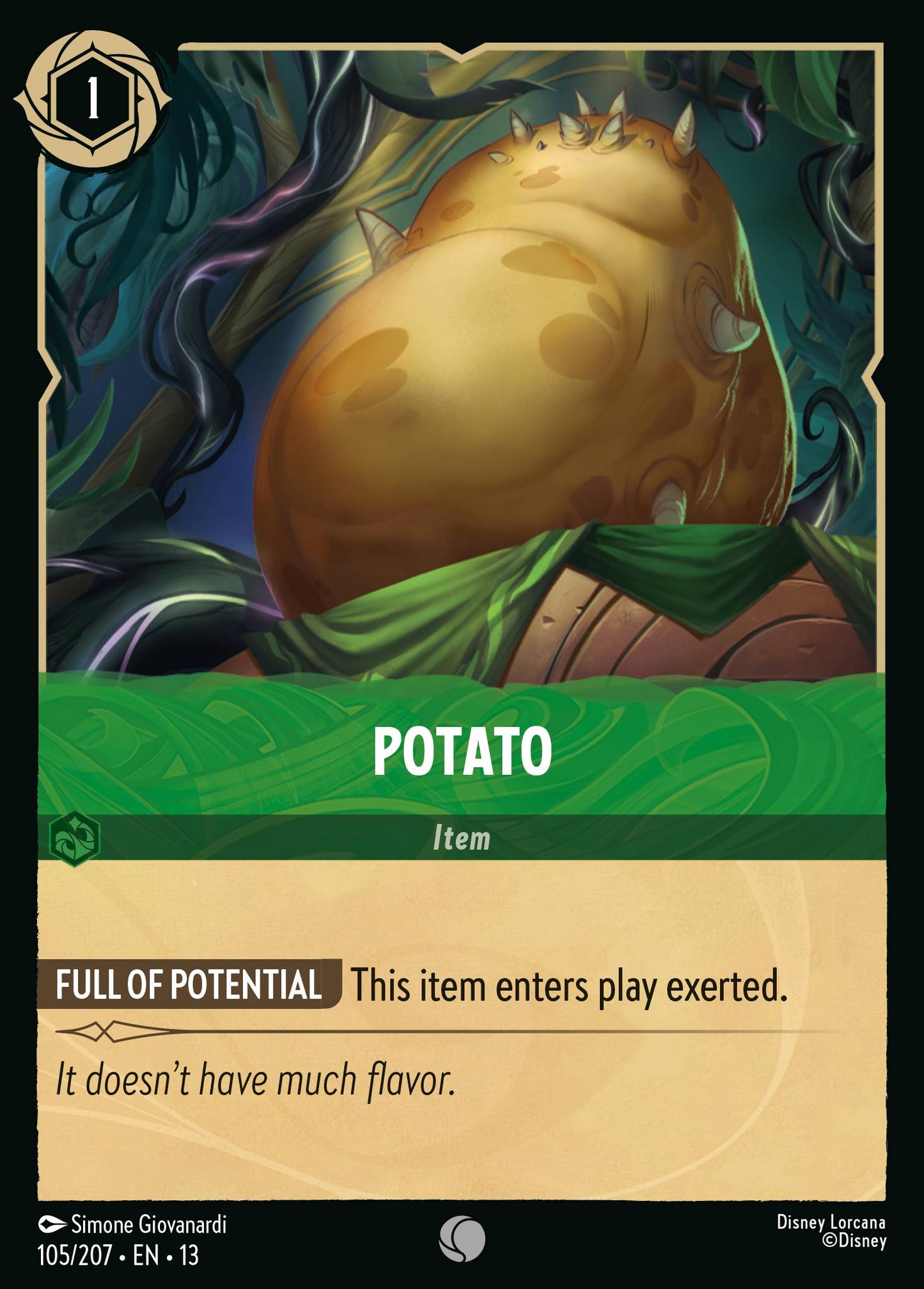 Potato - Common Lorcana Card