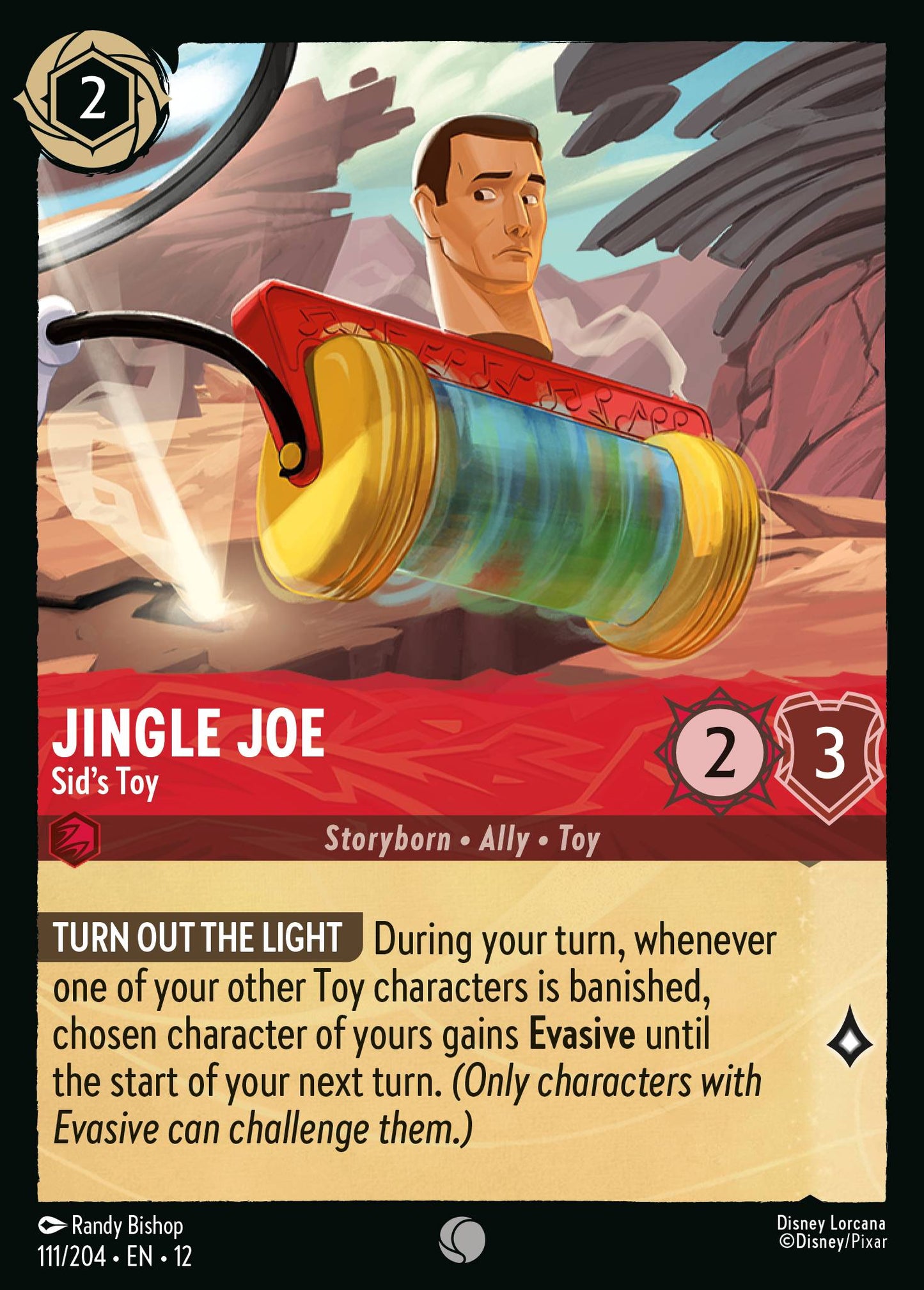 Jingle Joe - Sid's Toy - Common Lorcana Card