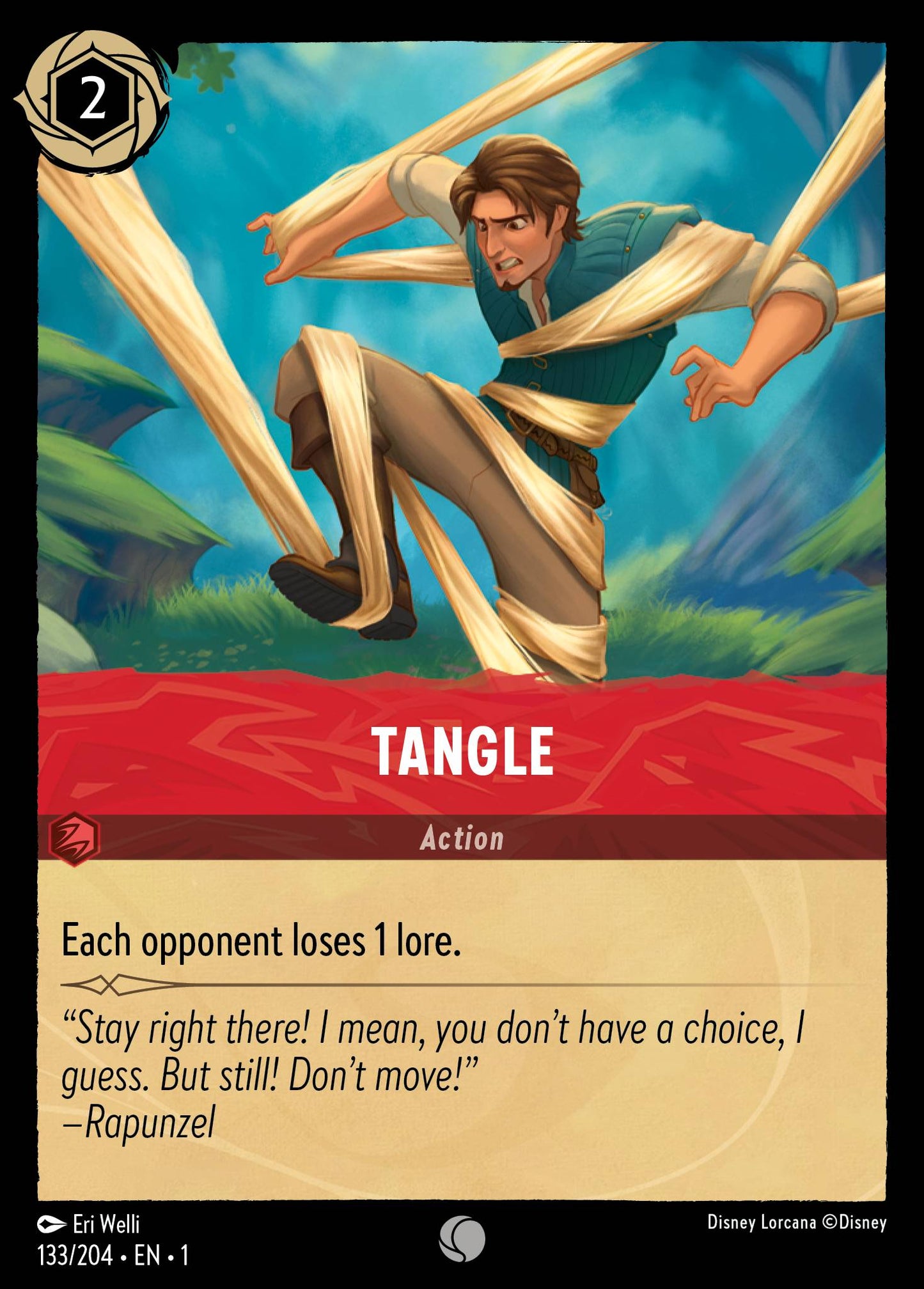 Tangle - Common Lorcana Card