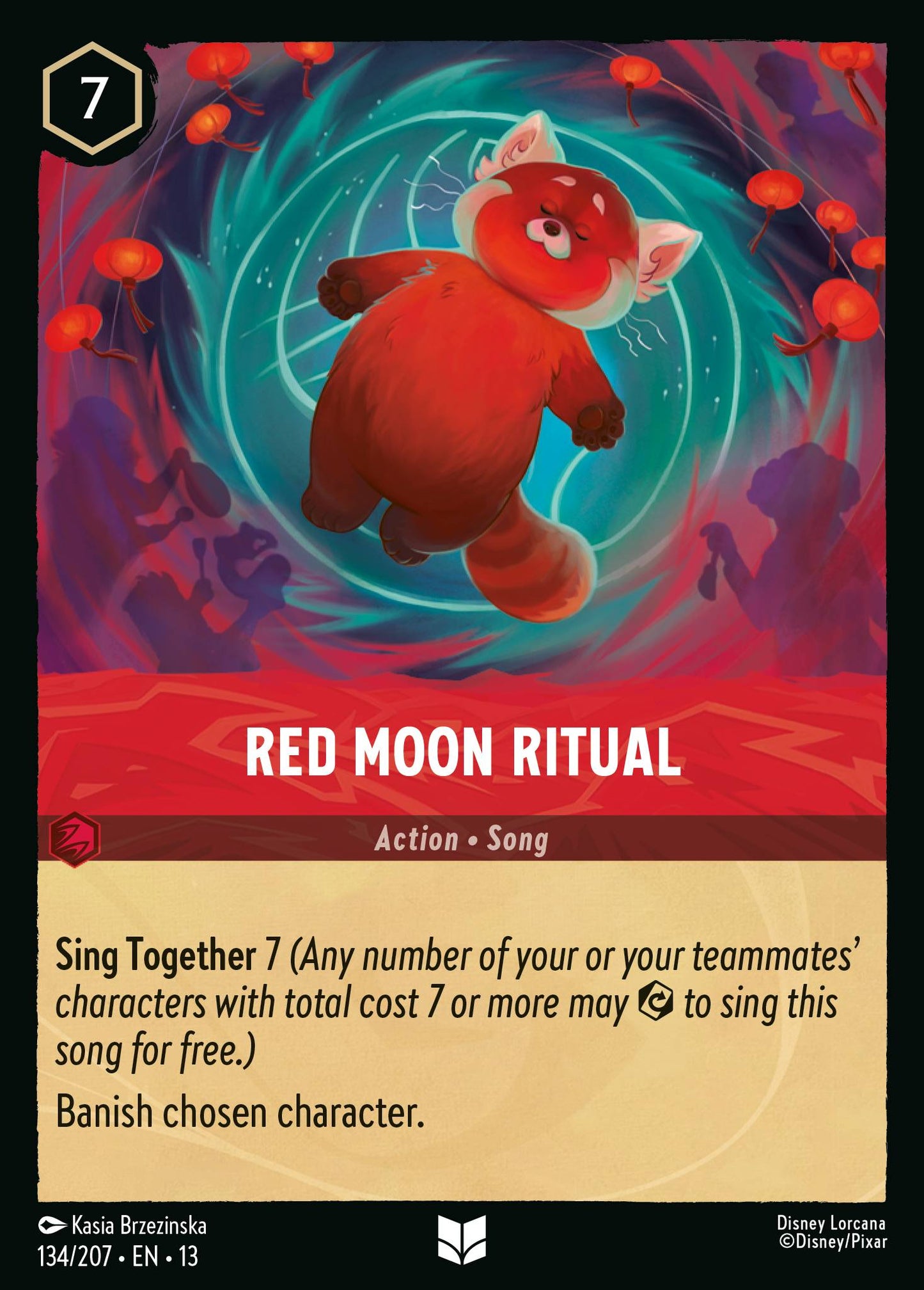Red Moon Ritual - Uncommon Lorcana Card