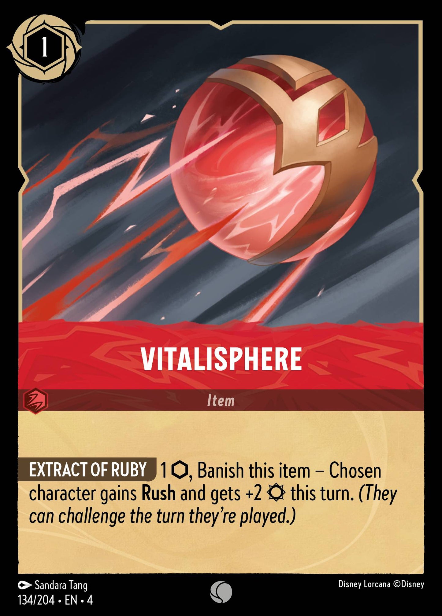 Vitalisphere - Common Lorcana Card