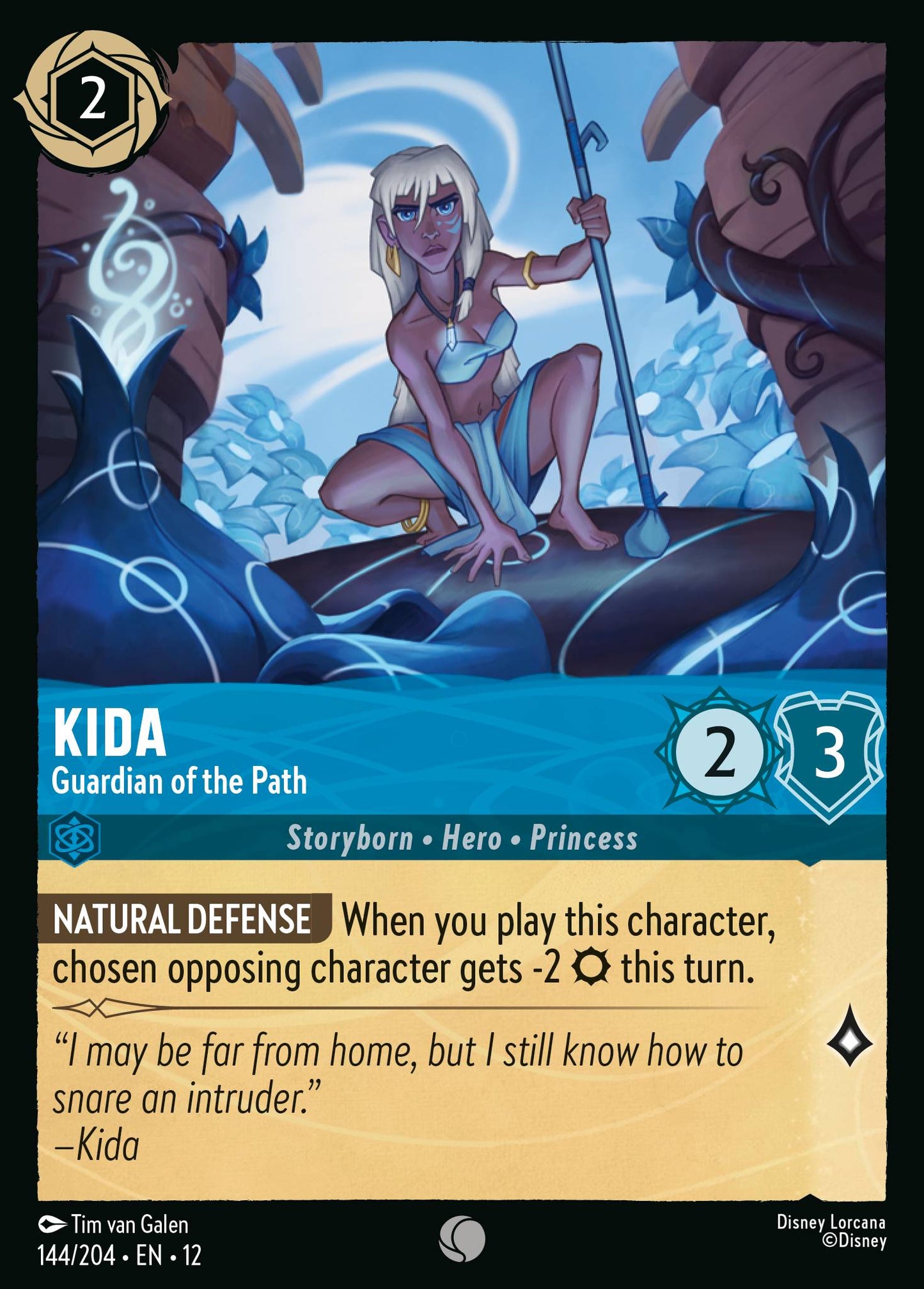 Kida - Guardian of the Path - Common Lorcana Card