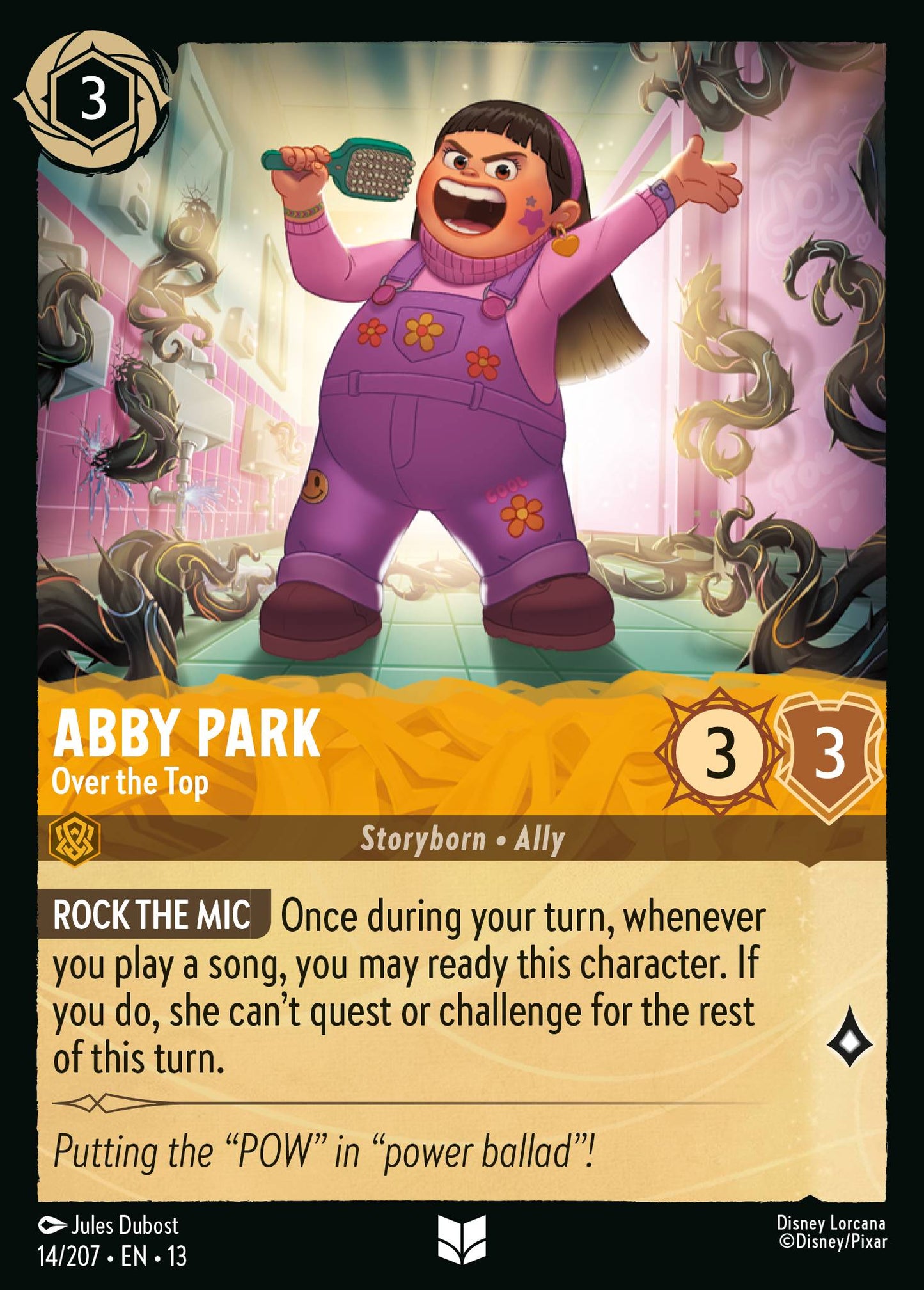Abby Park - Over the Top - Uncommon Lorcana Card