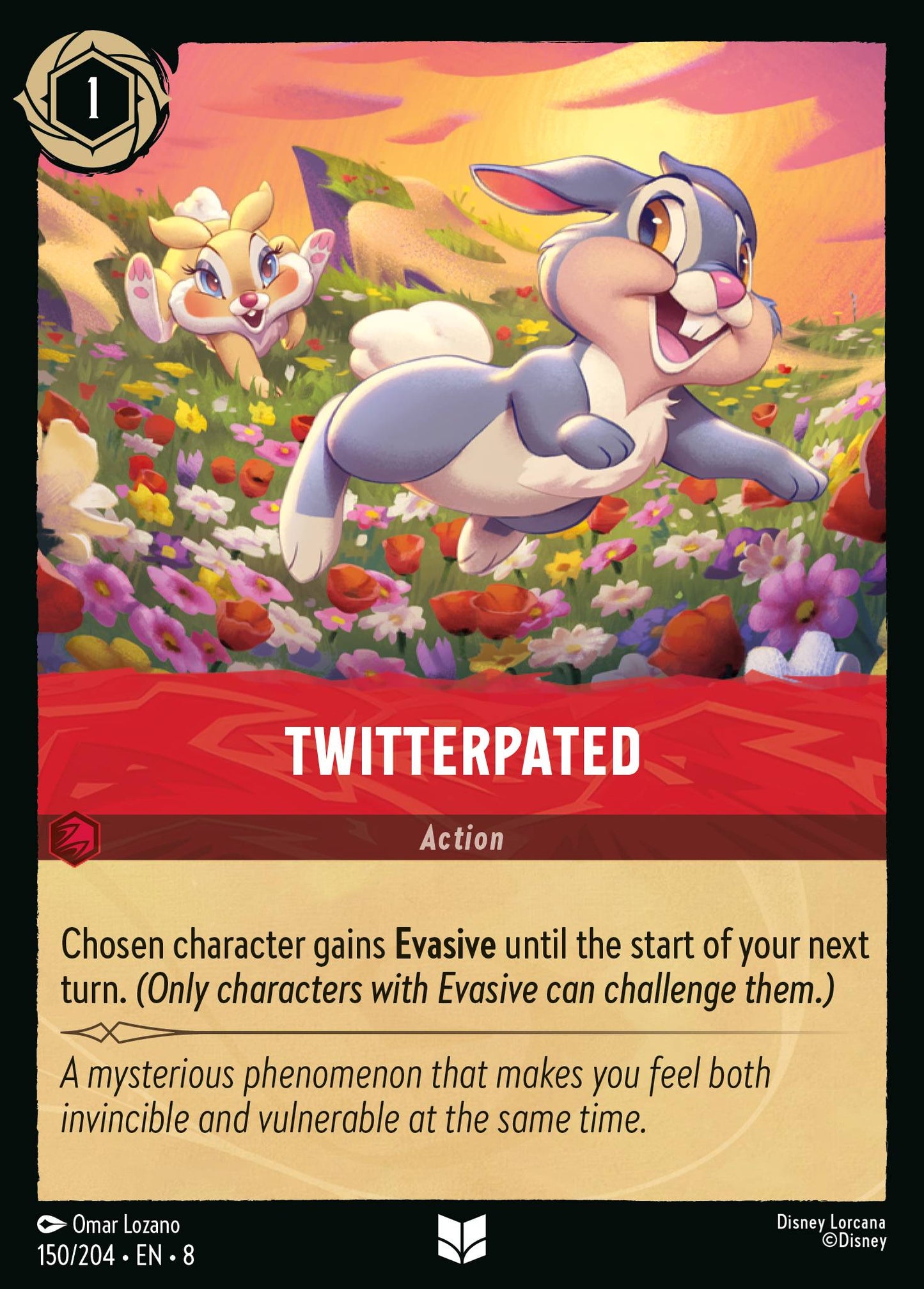 Twitterpated - Uncommon Lorcana Card