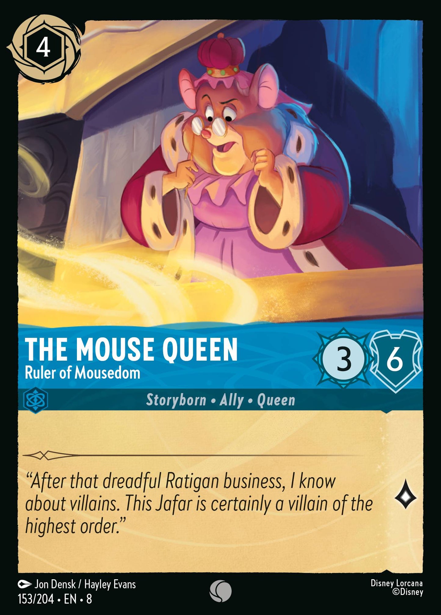 The Mouse Queen - Ruler of Mousedom - Common Lorcana Card