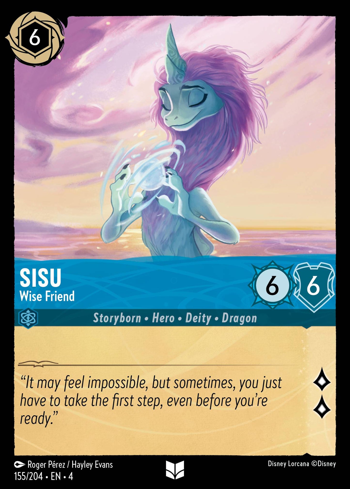 Sisu - Wise Friend - Uncommon Lorcana Card