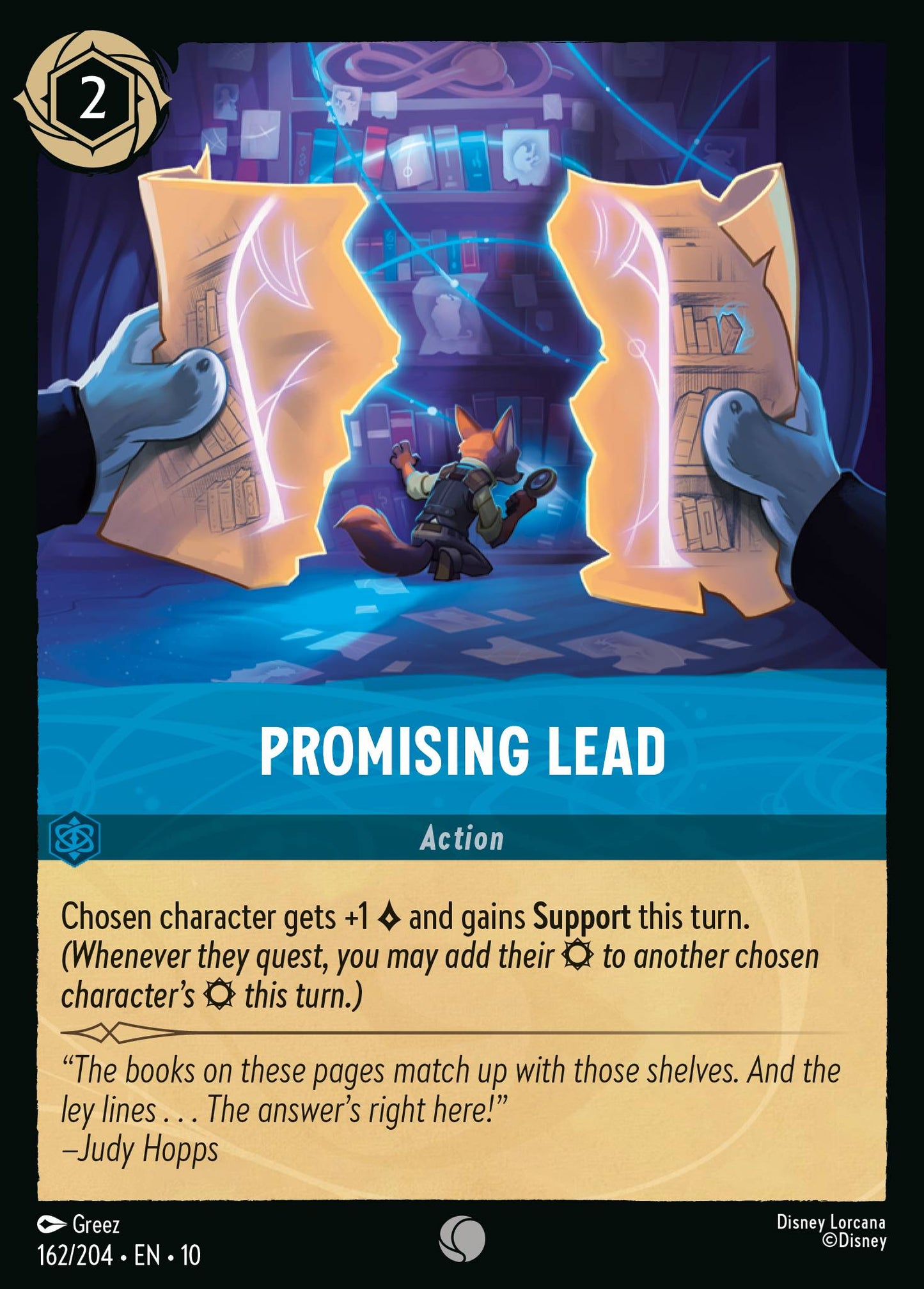 Promising Lead - Common Lorcana Card