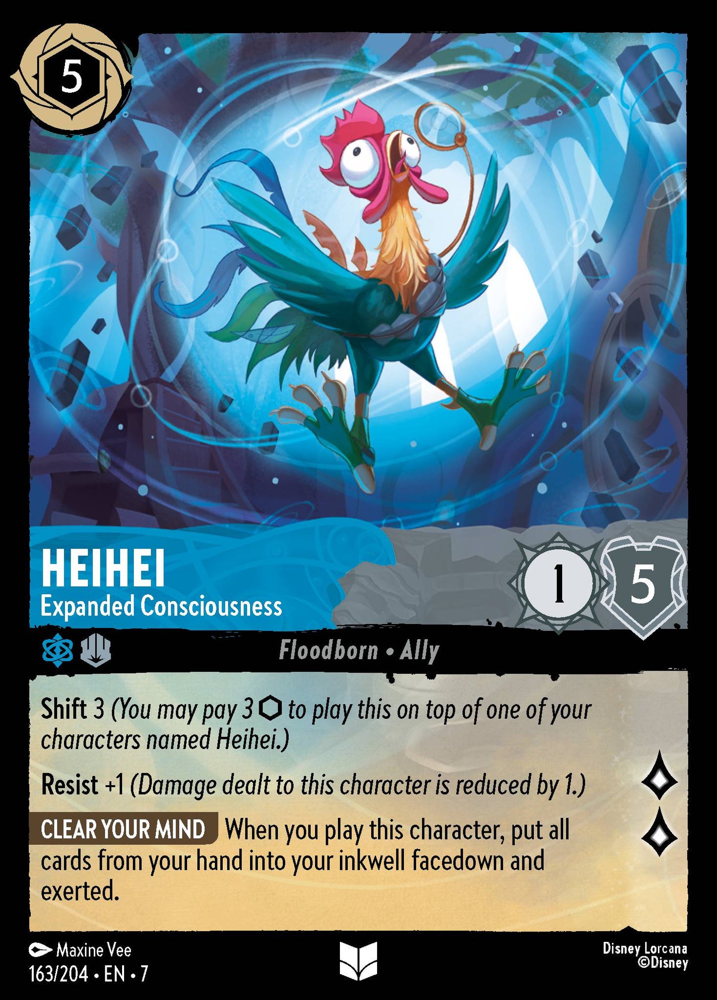 Heihei - Expanded Consciousness - Uncommon Lorcana Card