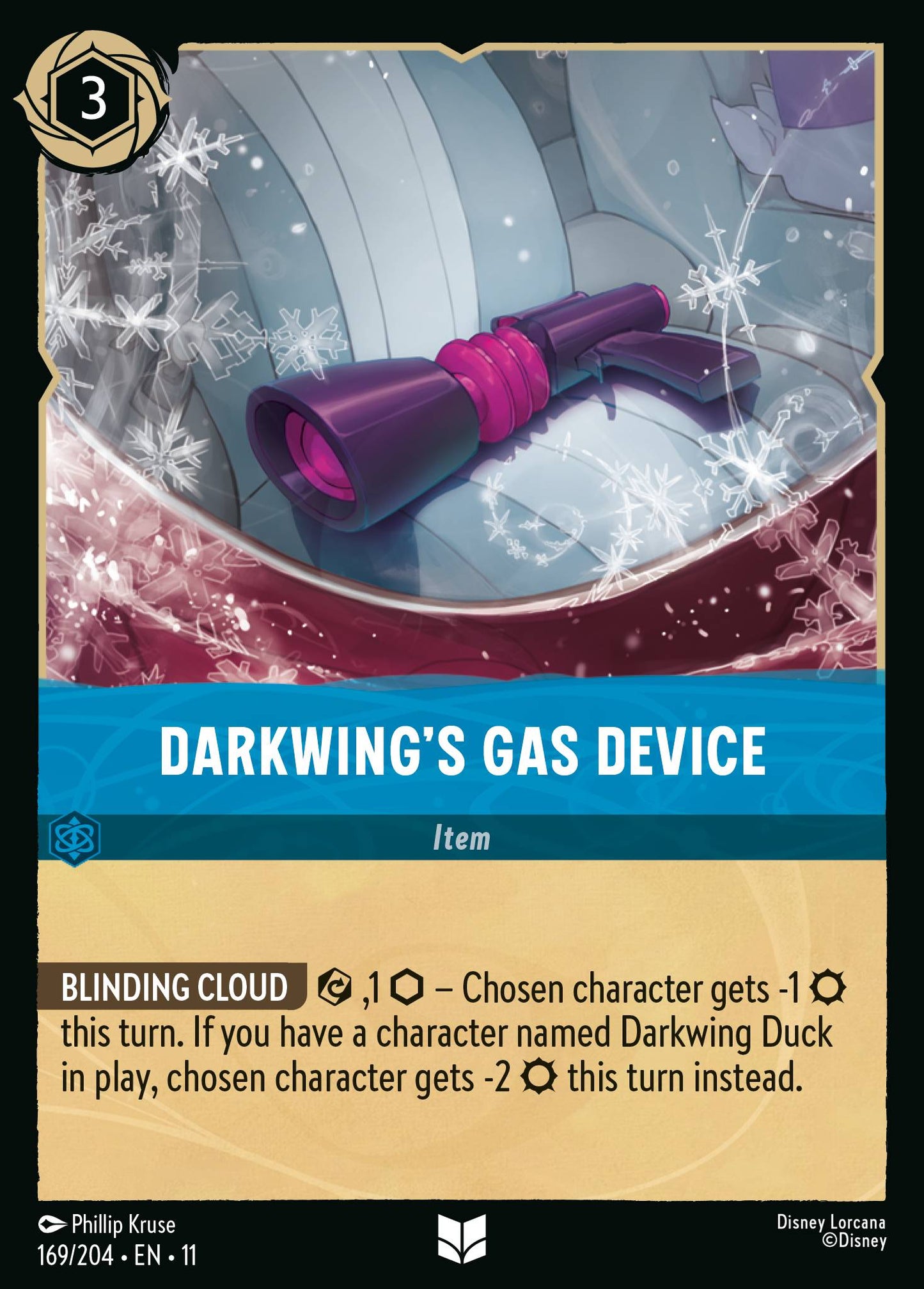 Darkwing's Gas Device - Uncommon Lorcana Card