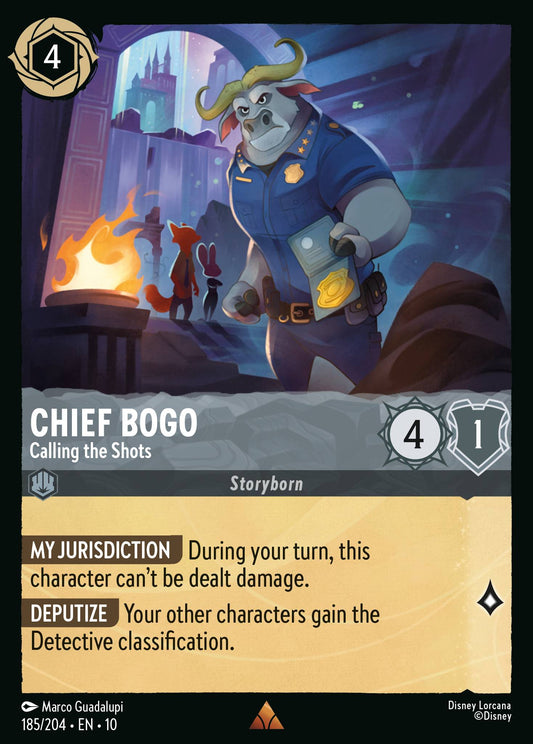 Chief Bogo - Calling the Shots (Rare)