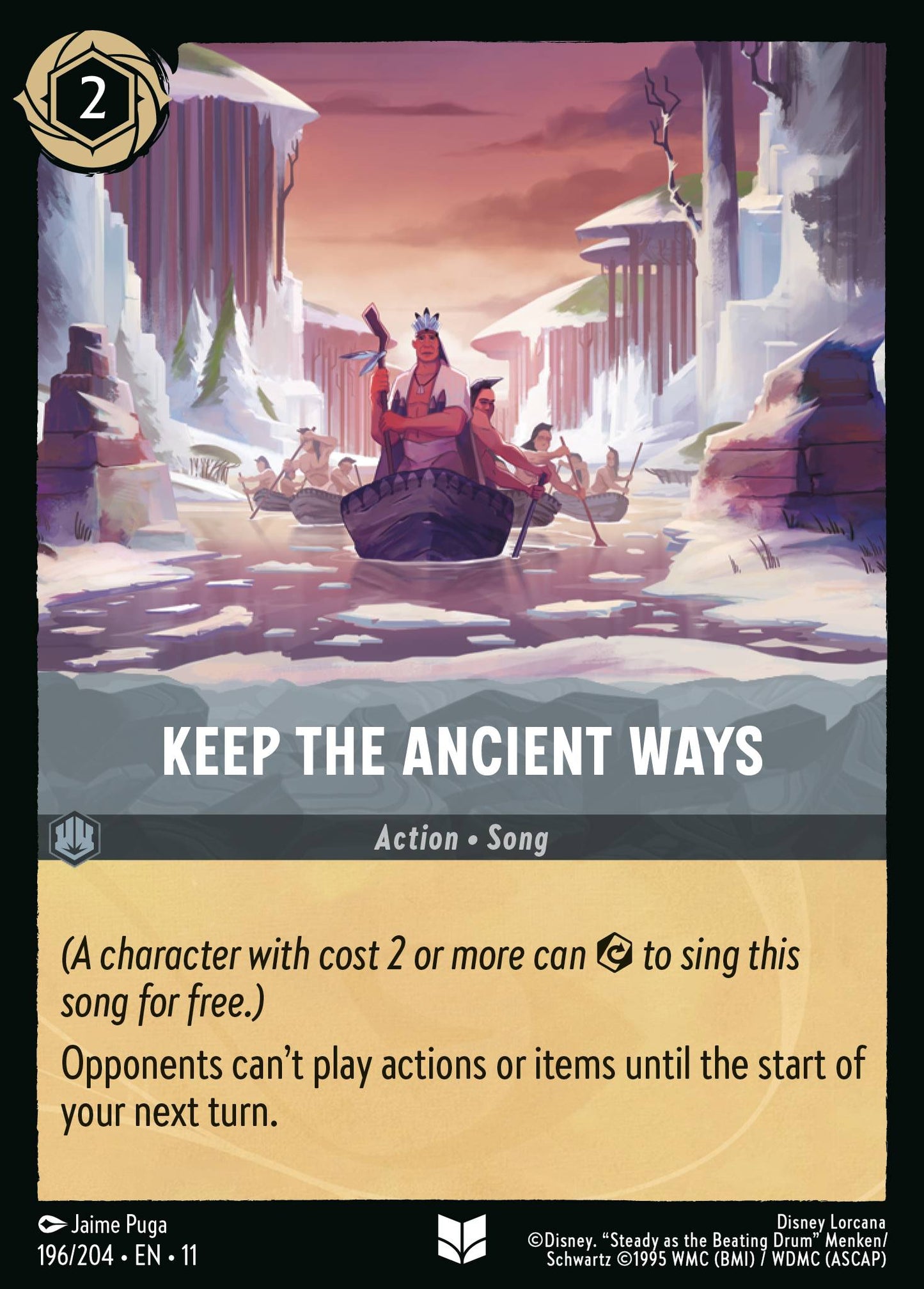 Keep the Ancient Ways - Uncommon Lorcana Card