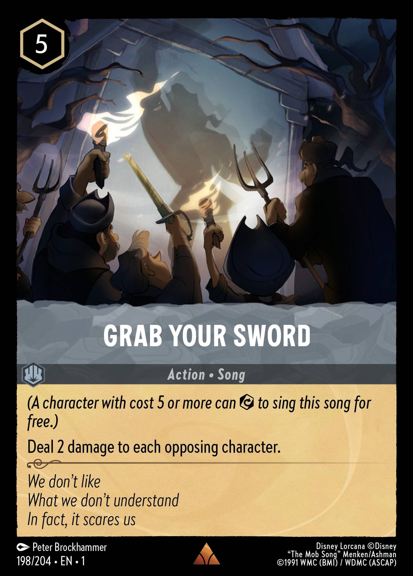 Grab Your Sword - Rare Lorcana Card