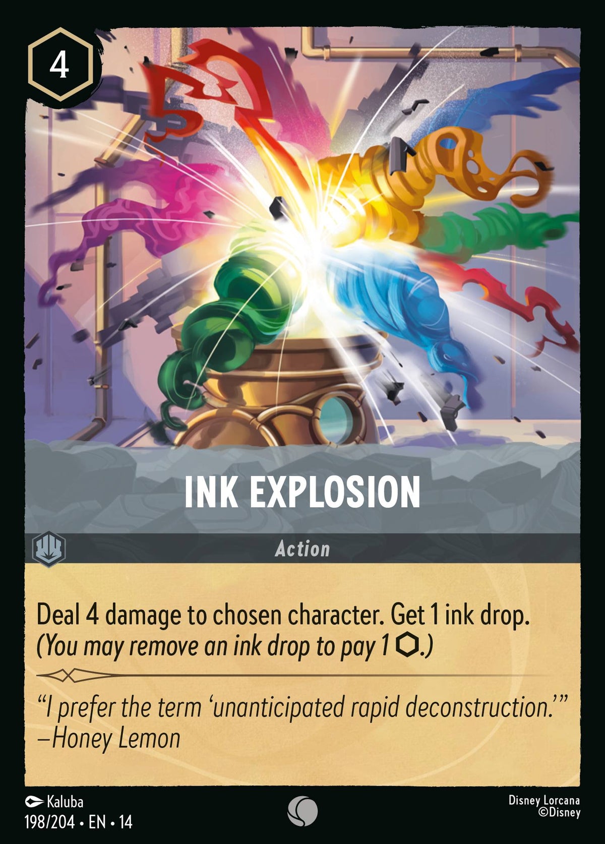 Ink Explosion - Common Lorcana Card