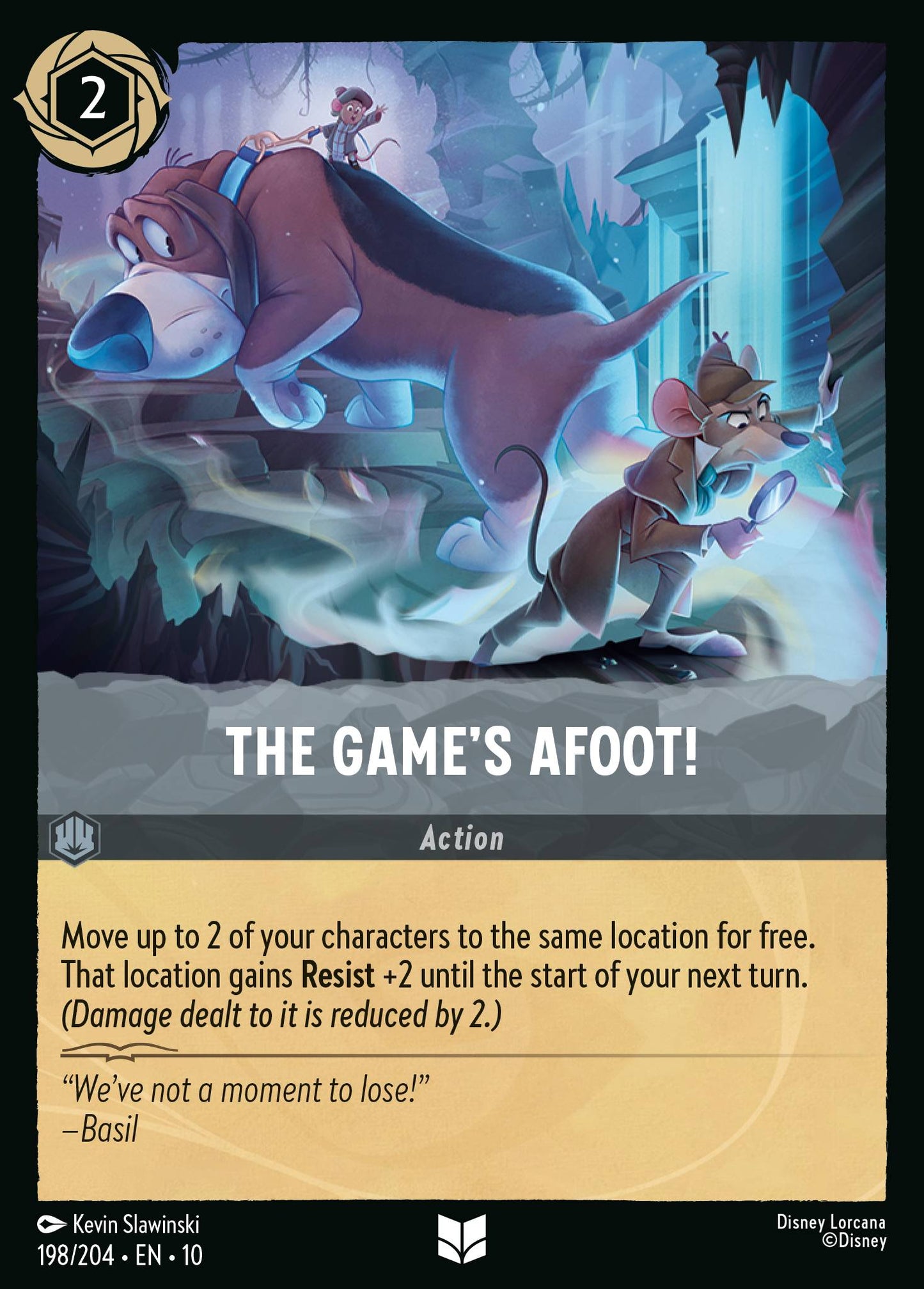 The Game's Afoot! - Uncommon Lorcana Card
