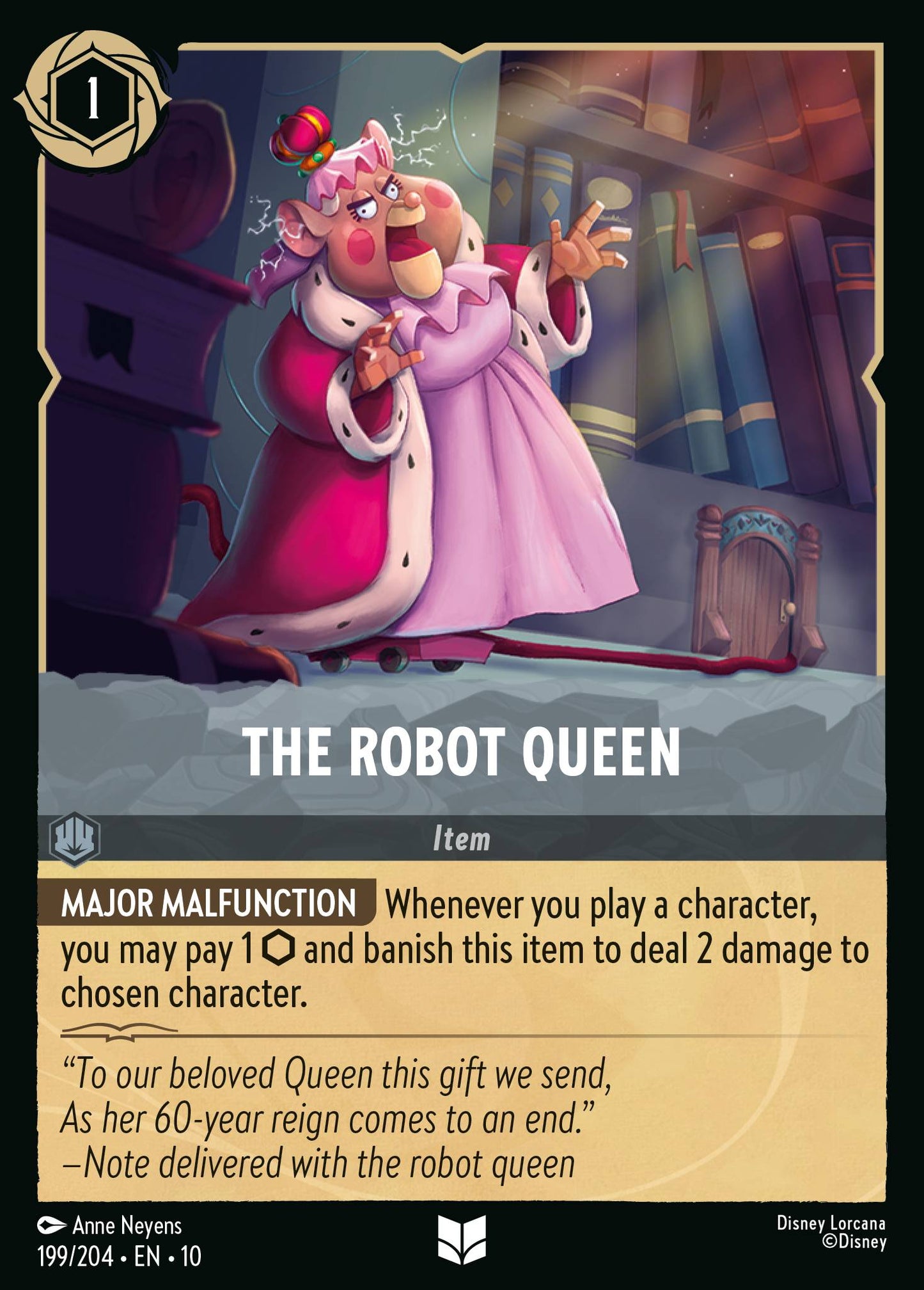 The Robot Queen - Uncommon Lorcana Card