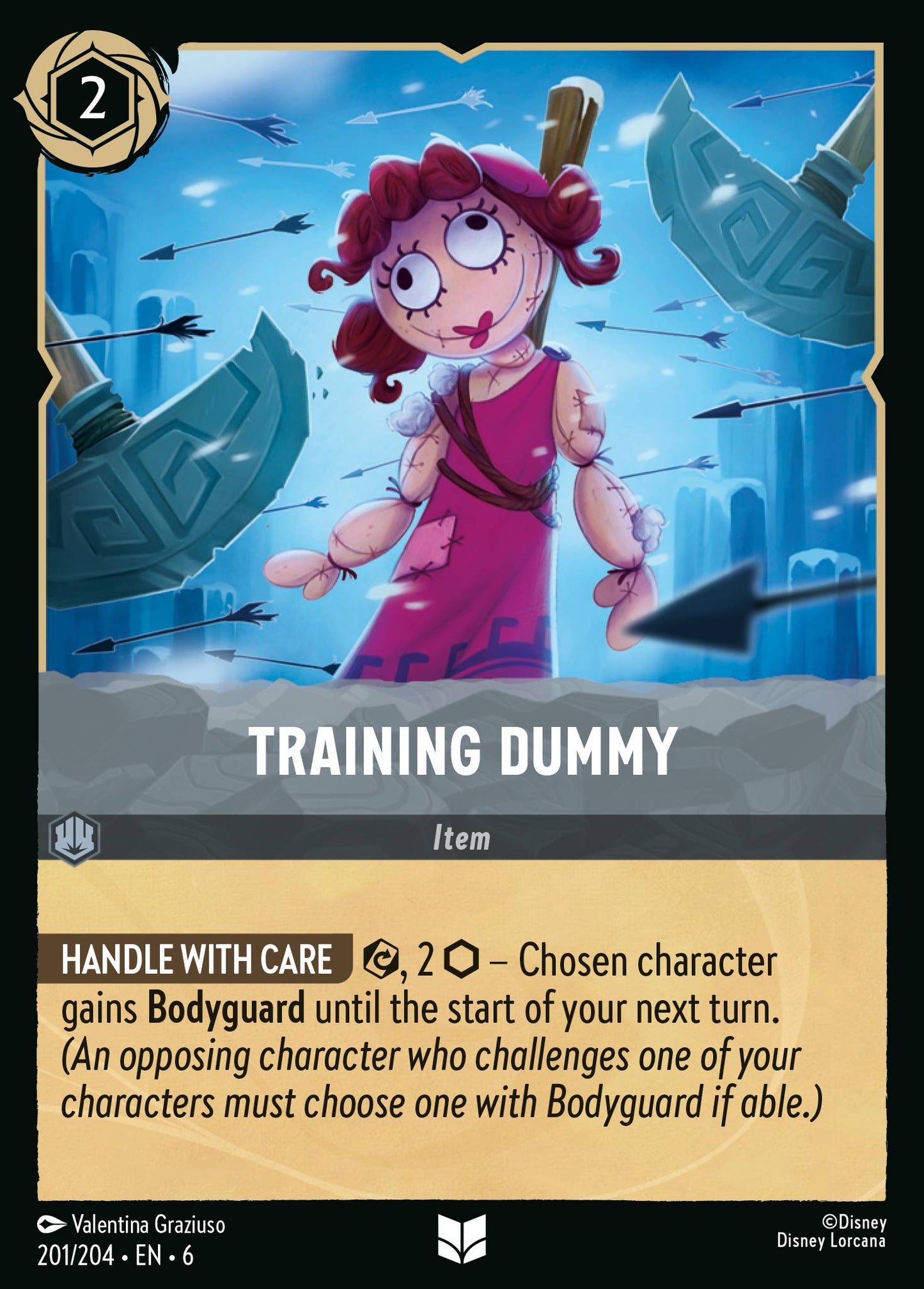 Training Dummy - Uncommon Lorcana Card