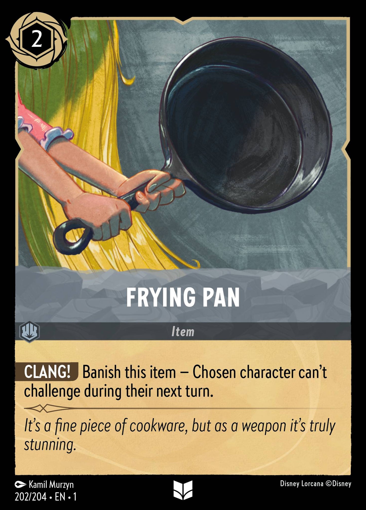 Frying Pan - Uncommon Lorcana Card