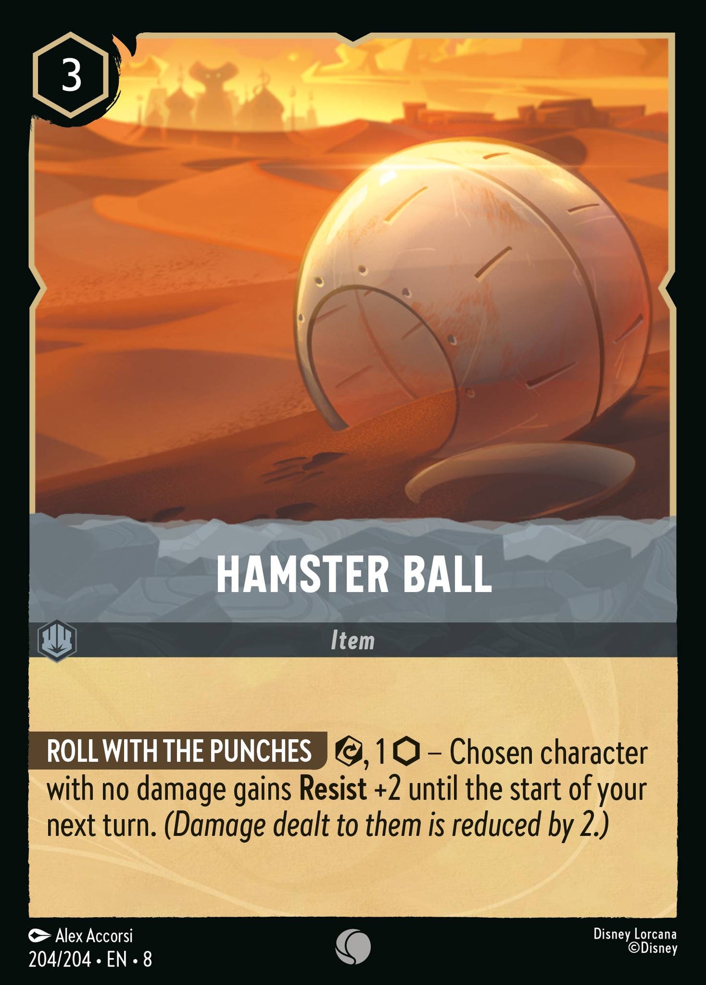 Hamster Ball - Common Lorcana Card