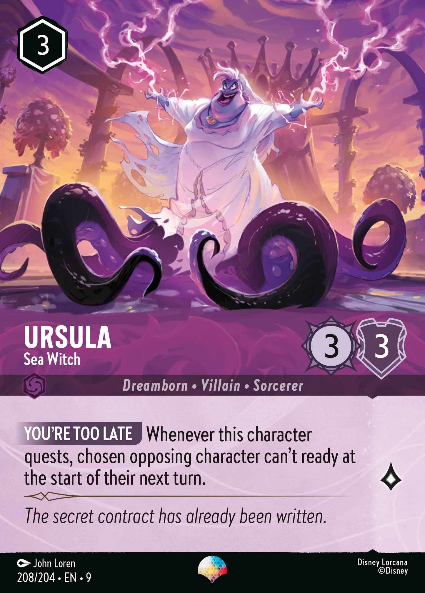 Ursula - Sea Witch - Fabled - Epic