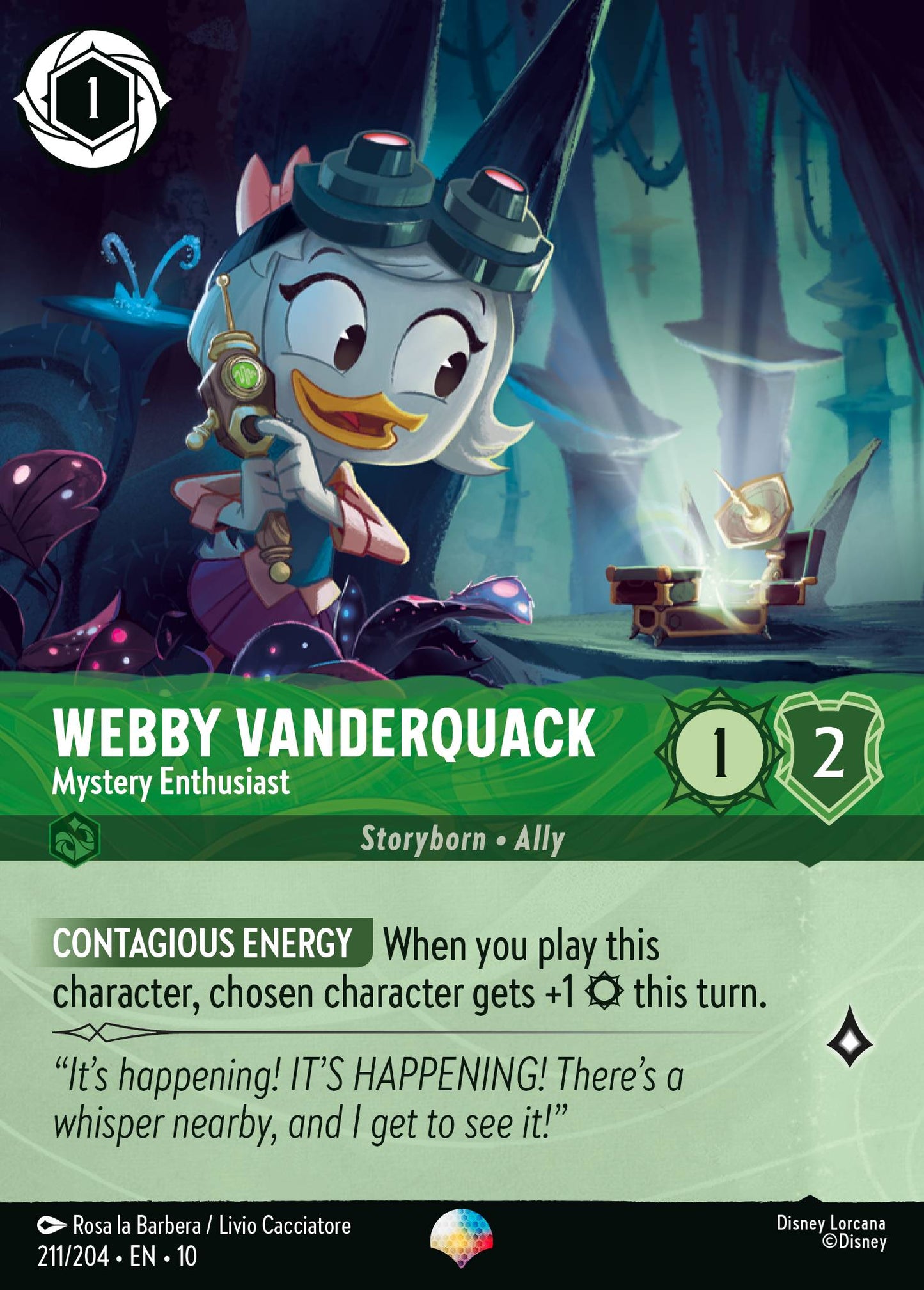Webby Vanderquack - Mystery Enthusiast - Whispers in the Well - Epic