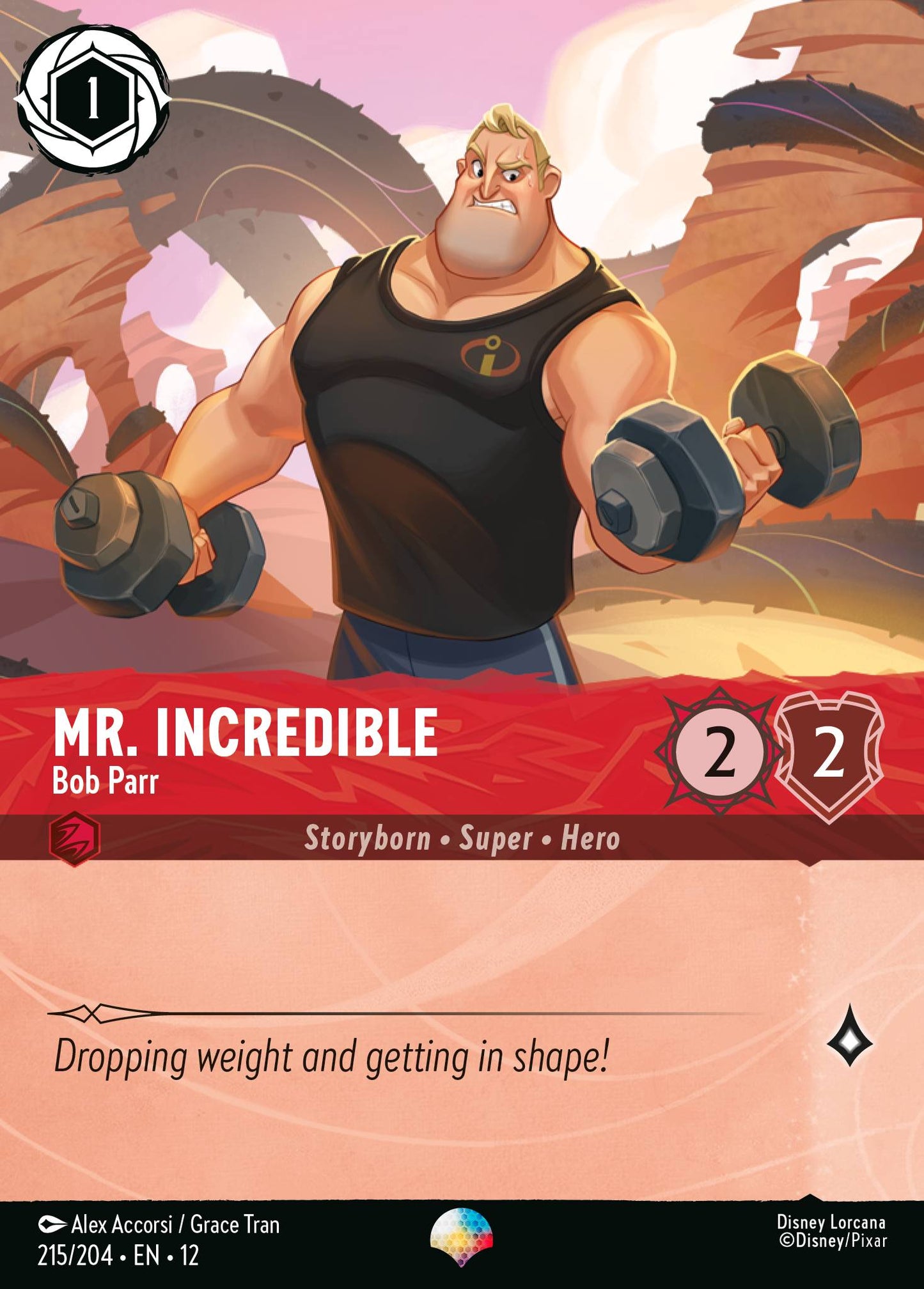 Mr. Incredible - Bob Parr (Epic) - Disney Lorcana