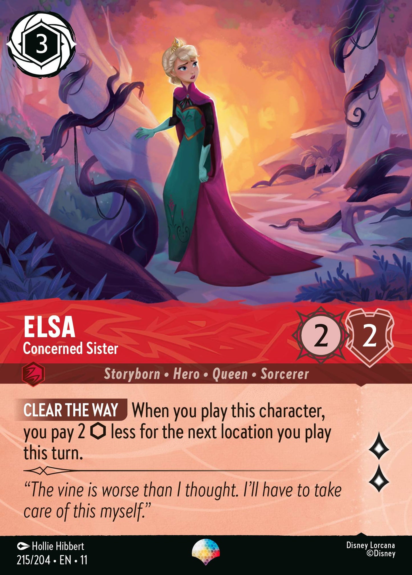 Elsa - Concerned Sister - Winterspell - Epic