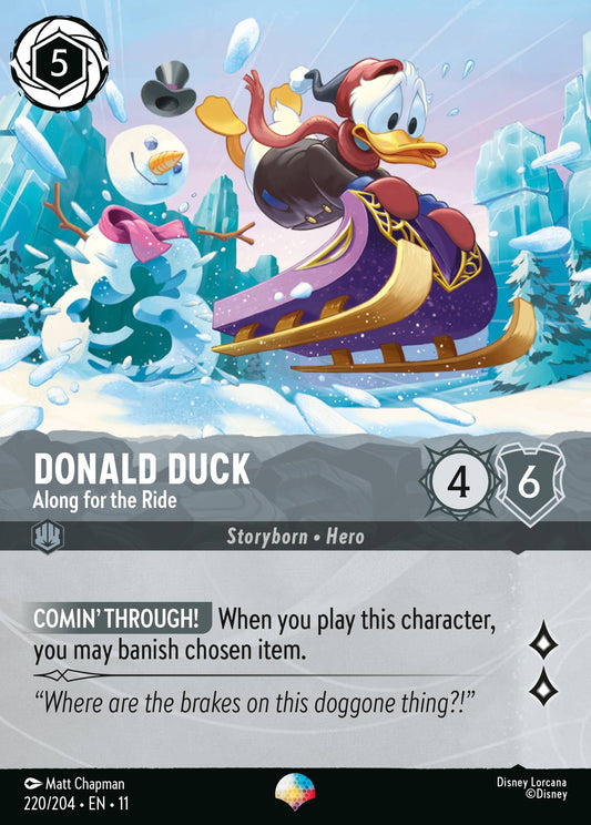 Donald Duck - Along for the Ride - Winterspell - Epic