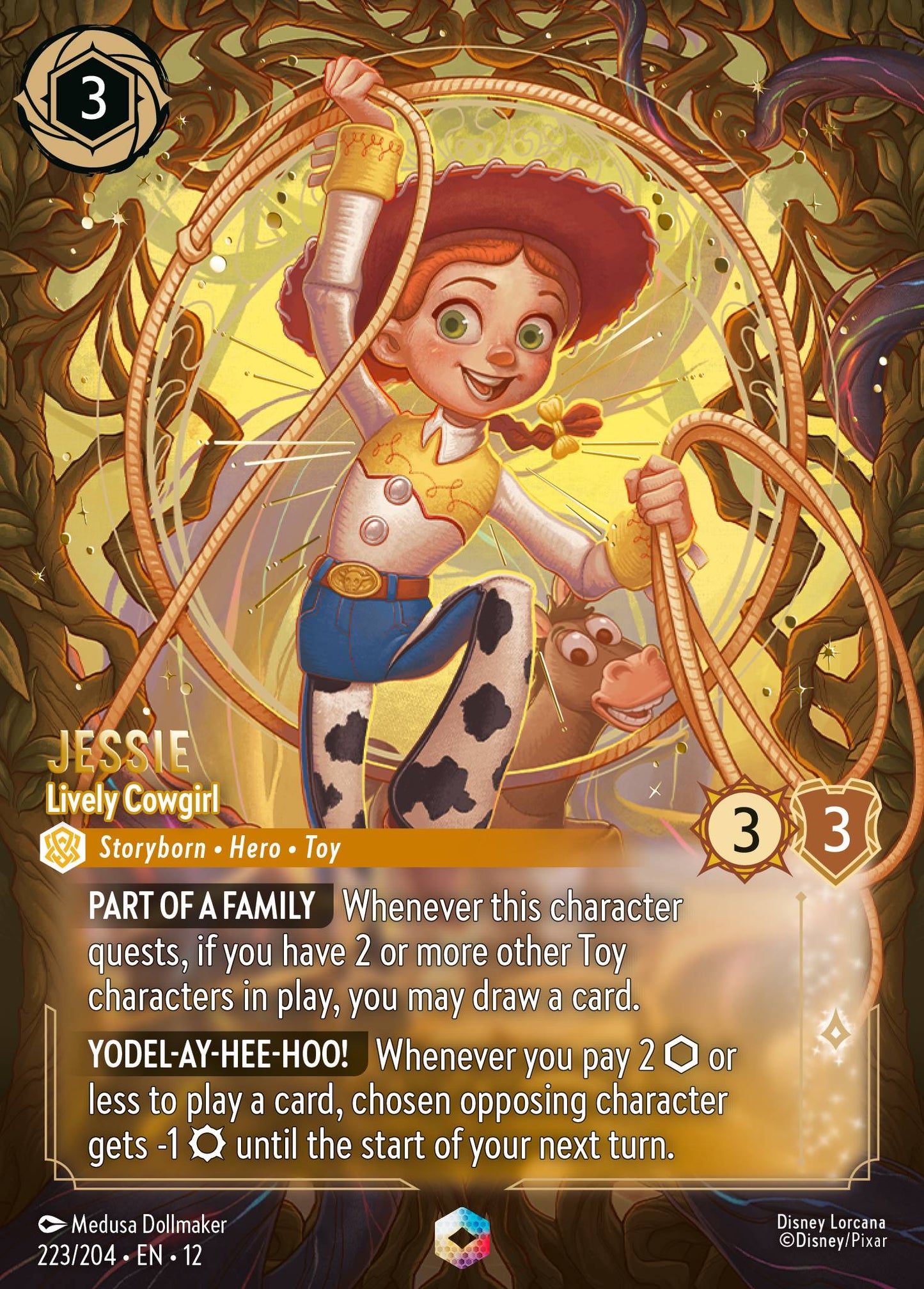 Jessie - Lively Cowgirl (Enchanted) - Disney Lorcana