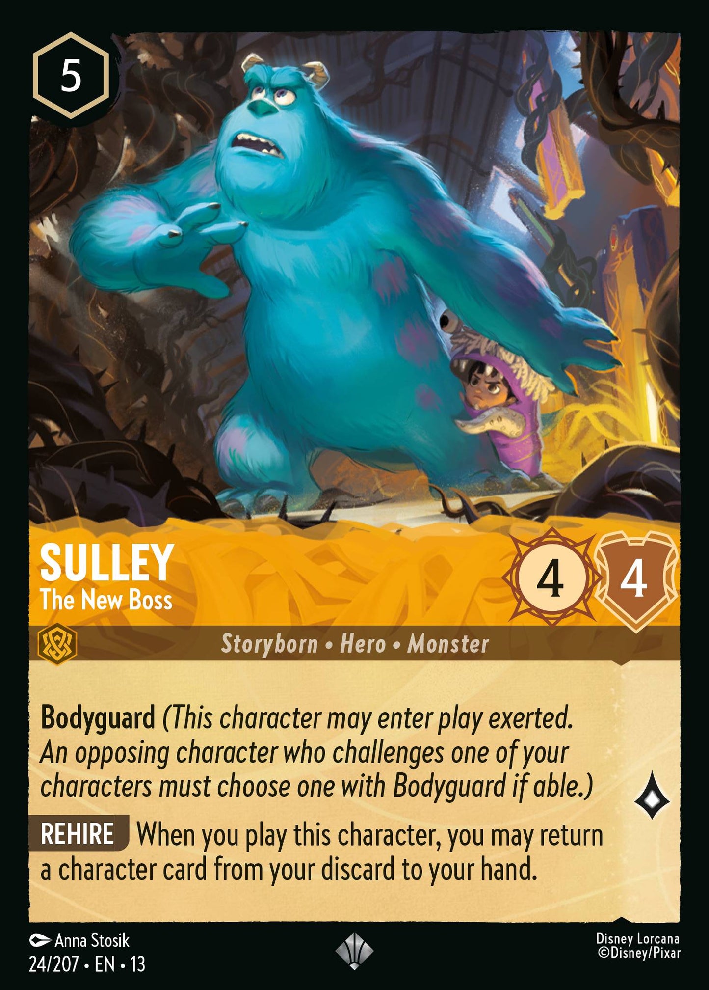 Sulley - The New Boss - Disney Lorcana