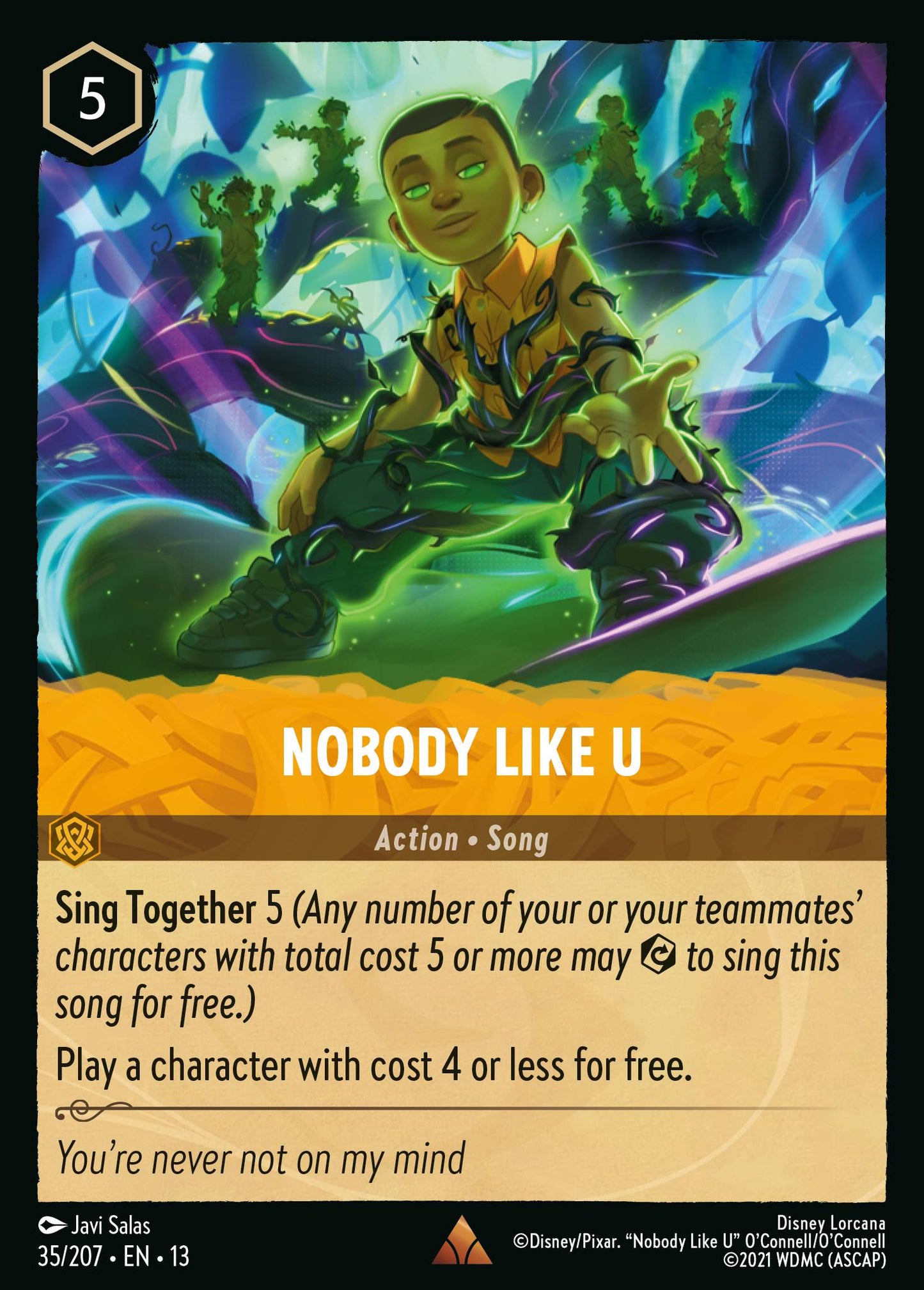 Nobody Like U - Rare Lorcana Card