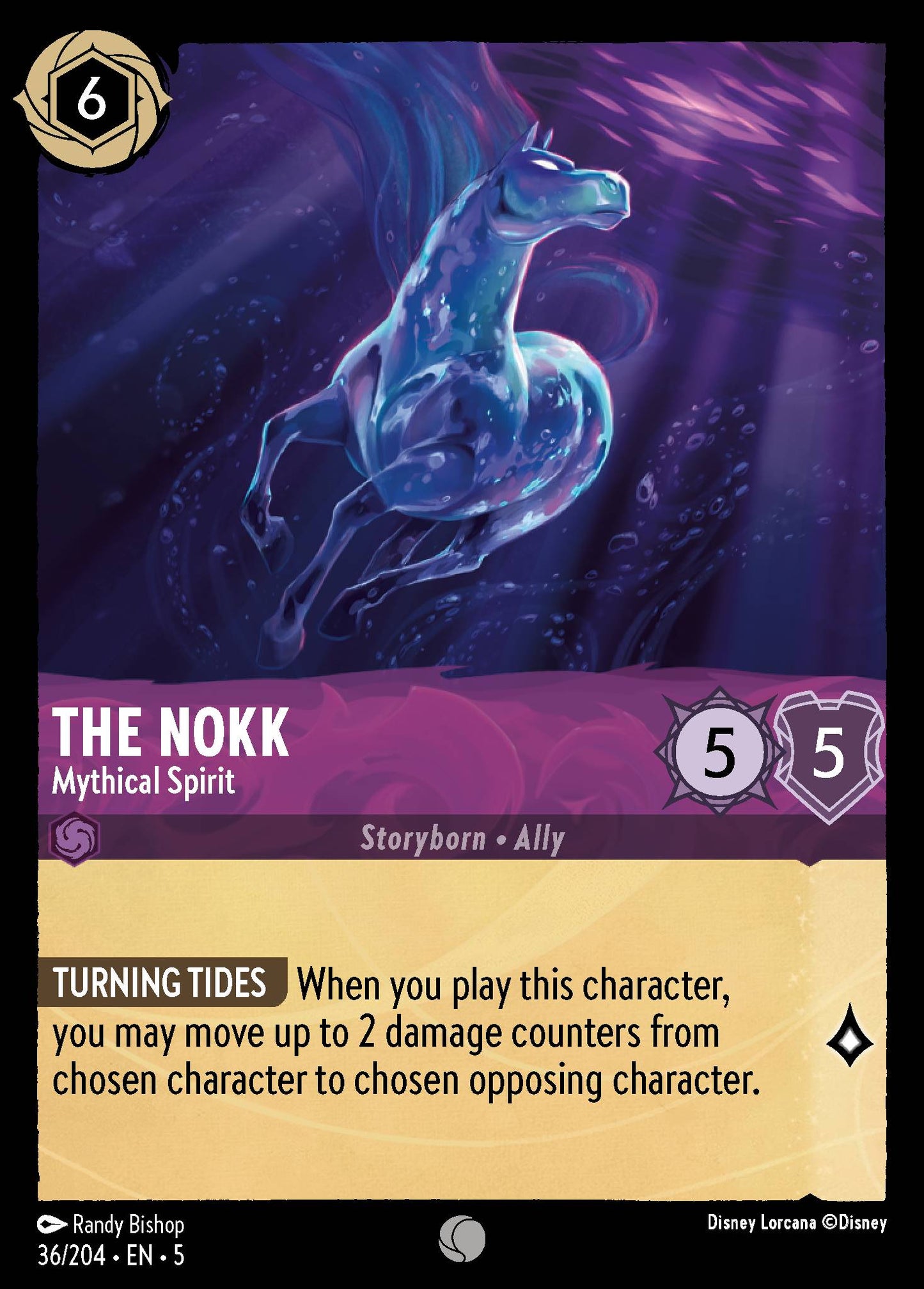 The Nokk - Mythical Spirit - Common Lorcana Card