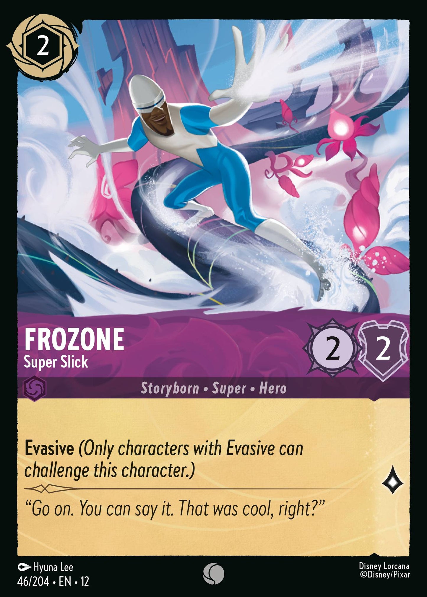 Frozone - Super Slick - Common Lorcana Card