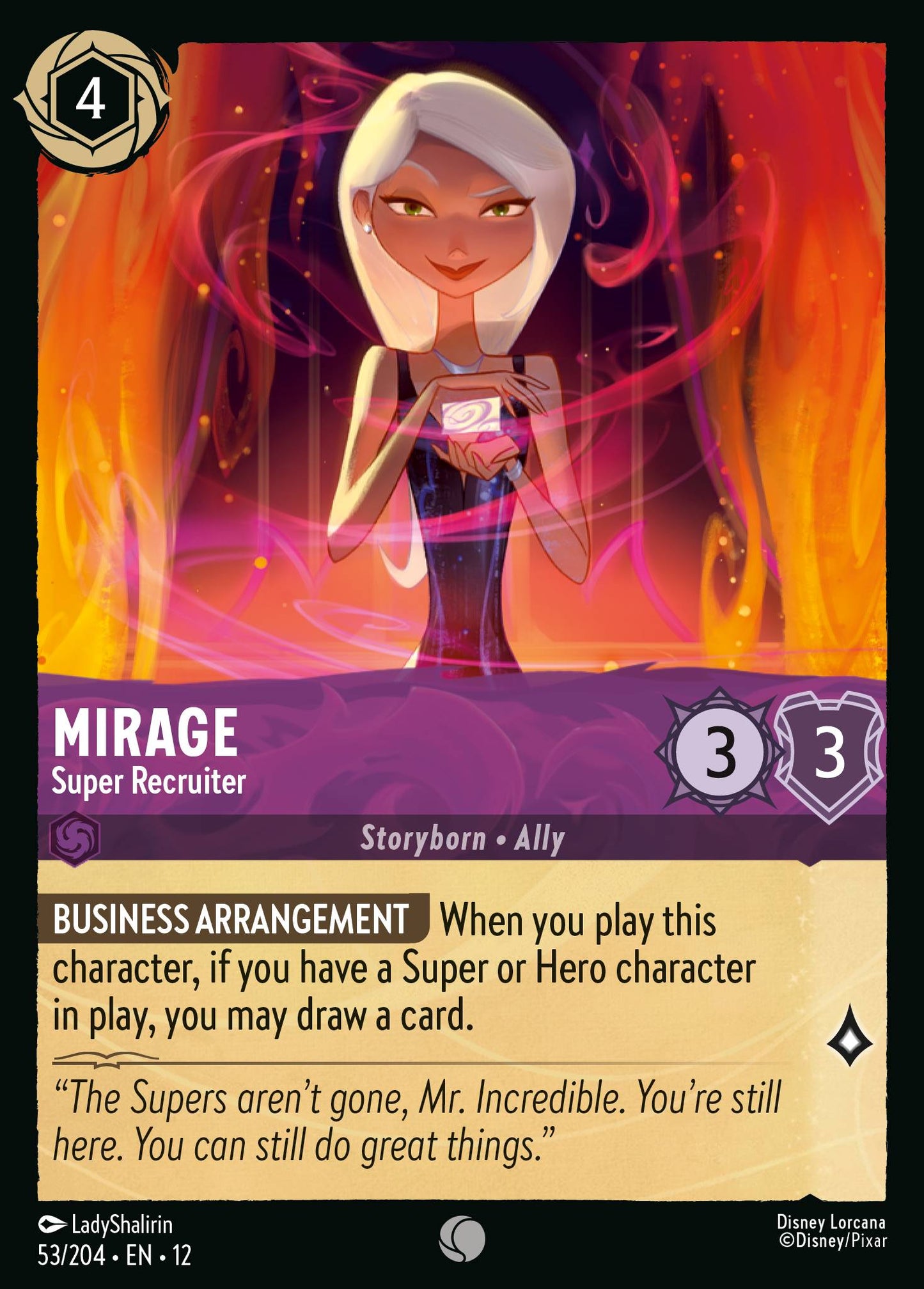 Mirage - Super Recruiter - Common Lorcana Card