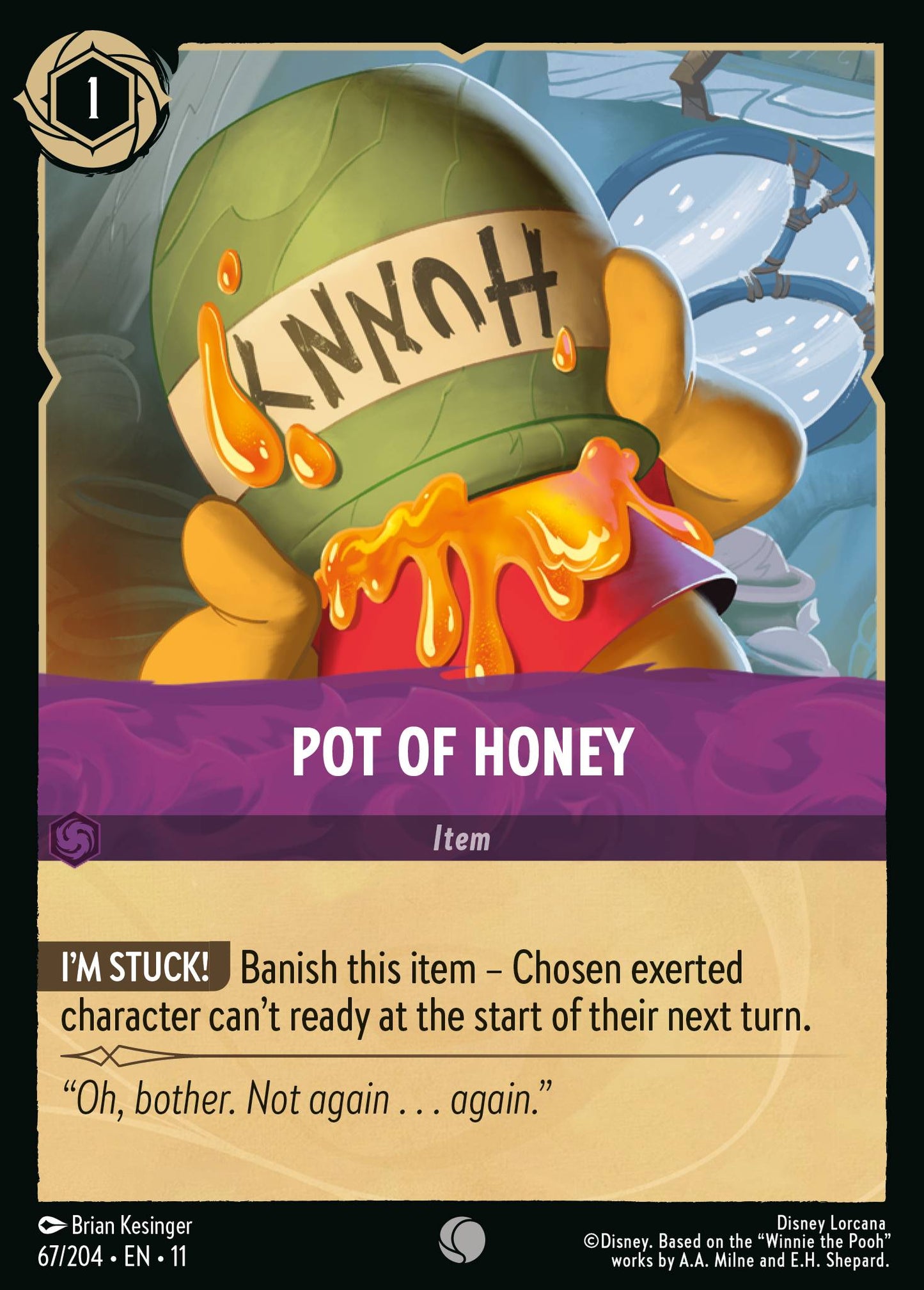 Pot of Honey - Common Lorcana Card