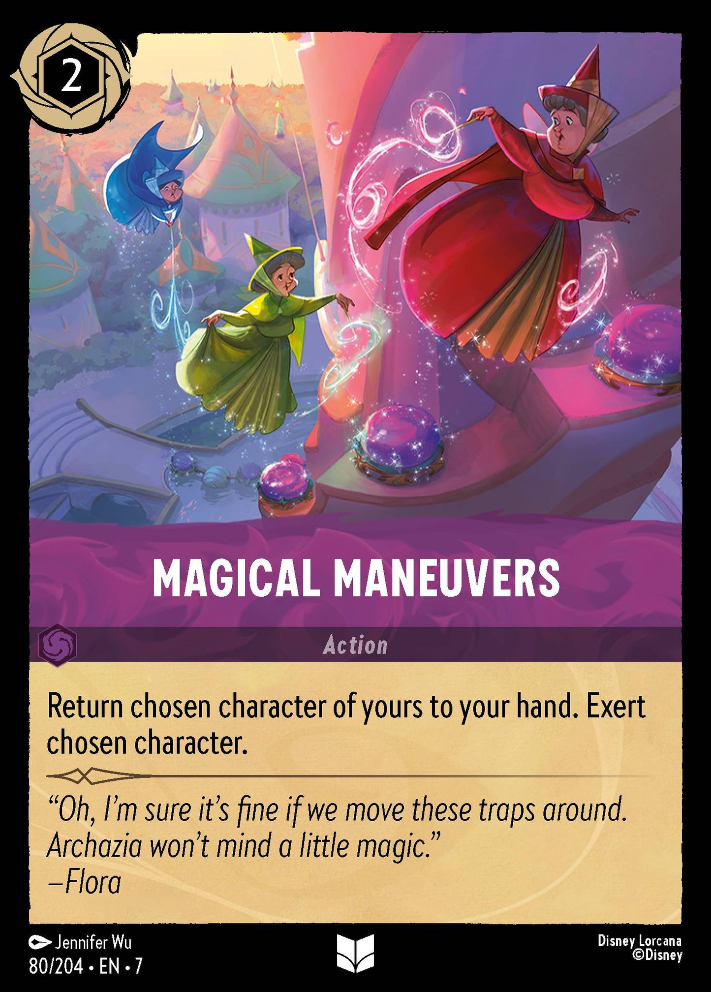 Magical Maneuvers - Uncommon Lorcana Card