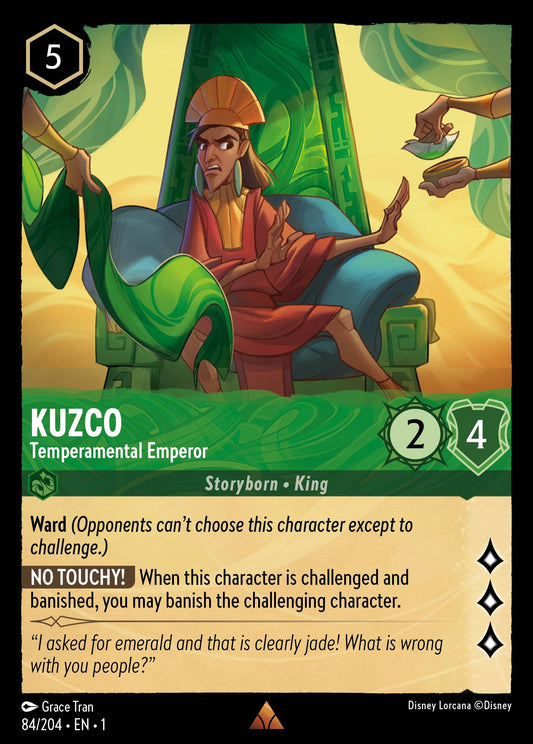 Kuzco - Temperamental Emperor (Rare)