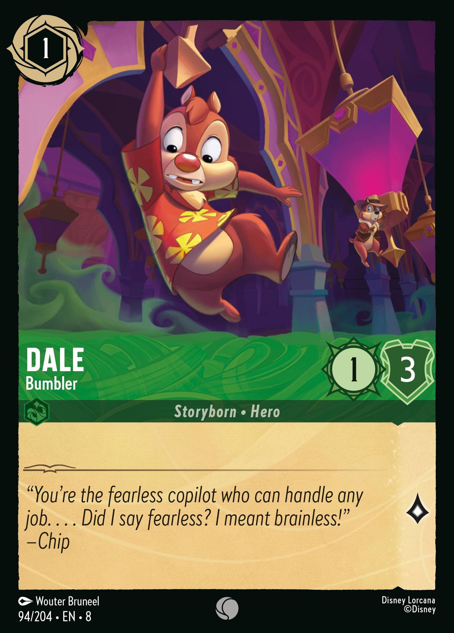 Dale - Bumbler - Common Lorcana Card