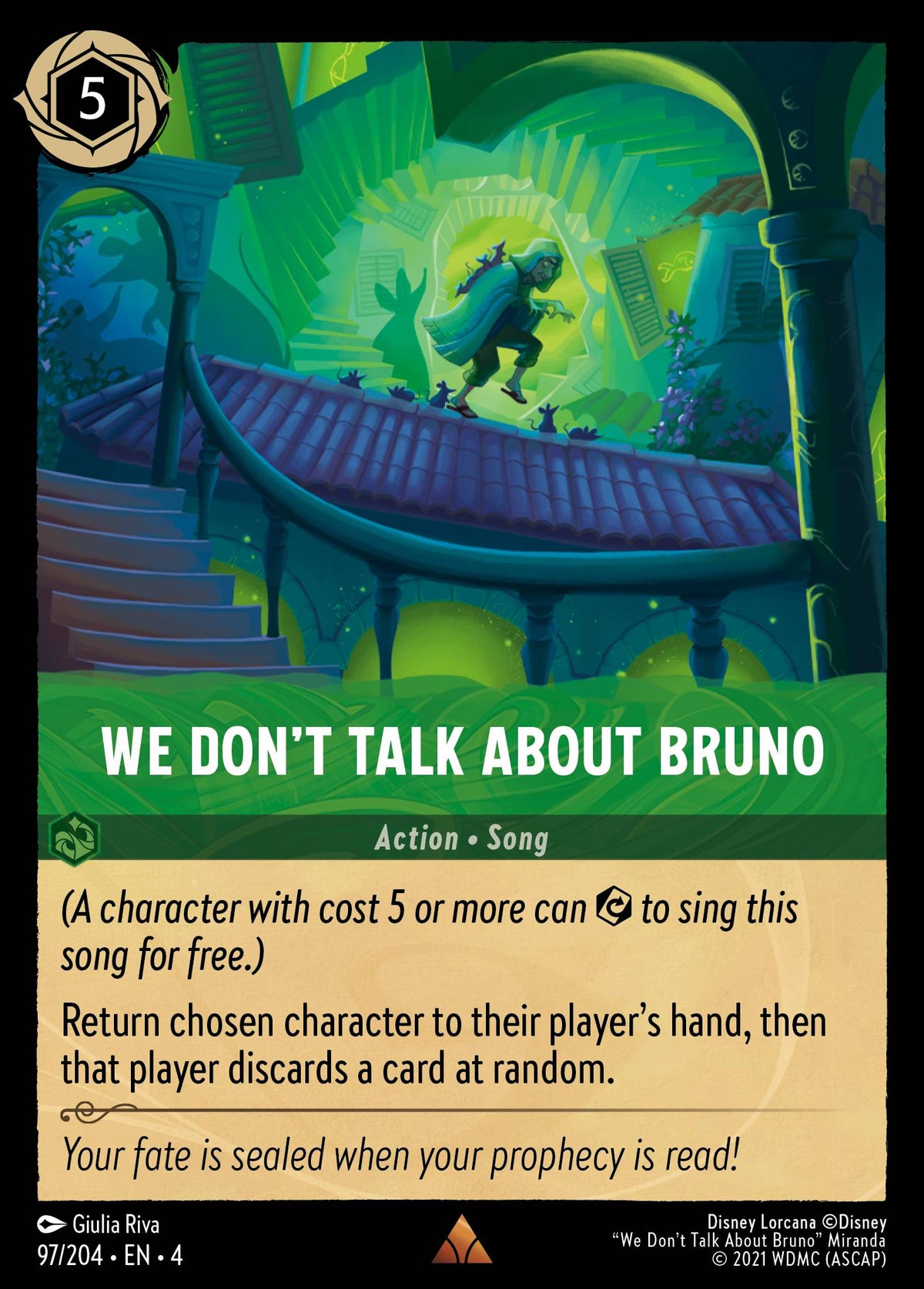 We Don't Talk About Bruno - Rare Lorcana Card