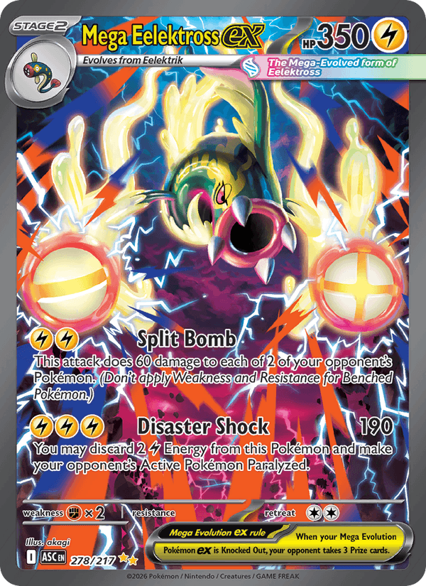 Mega Eelektross ex - 278/217