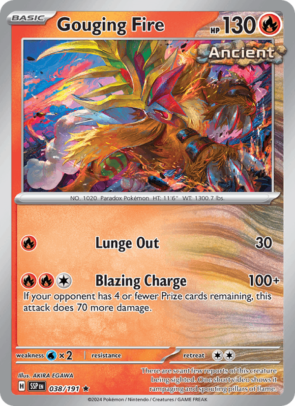 Gouging Fire