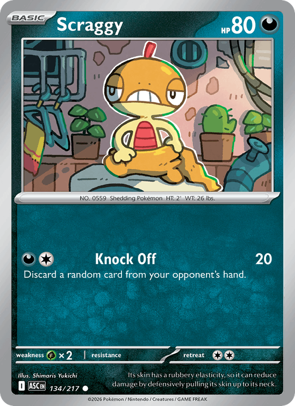 Scraggy (Energy Symbol Pattern)