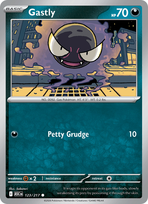 Gastly (Energy Symbol Pattern)