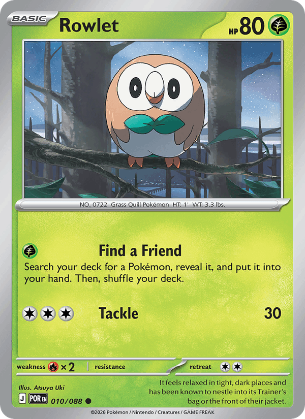 Rowlet - 010/088