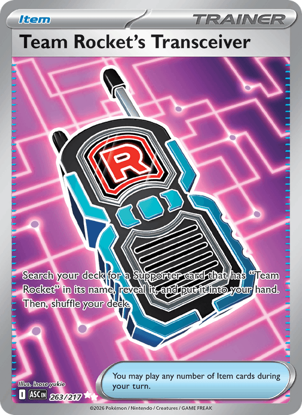 Team Rocket's Transceiver - 263/217