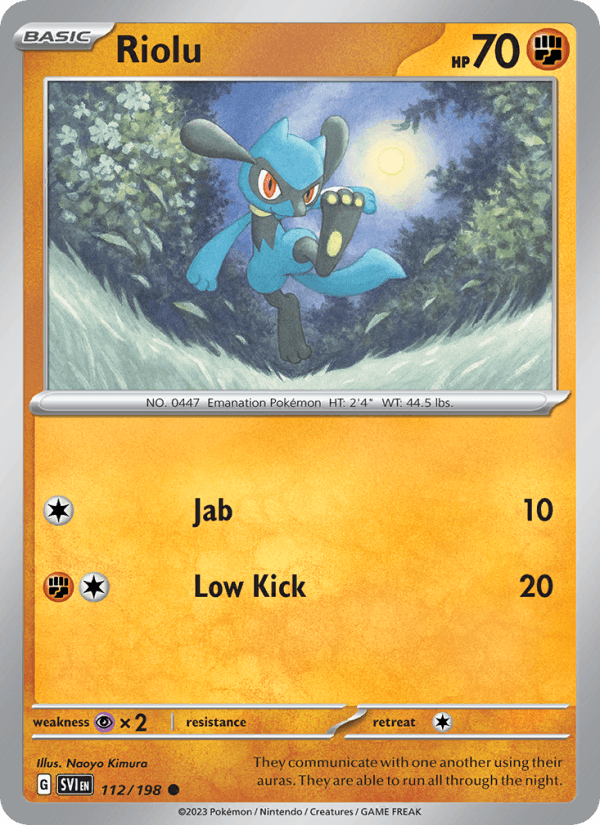 Riolu - 112/198