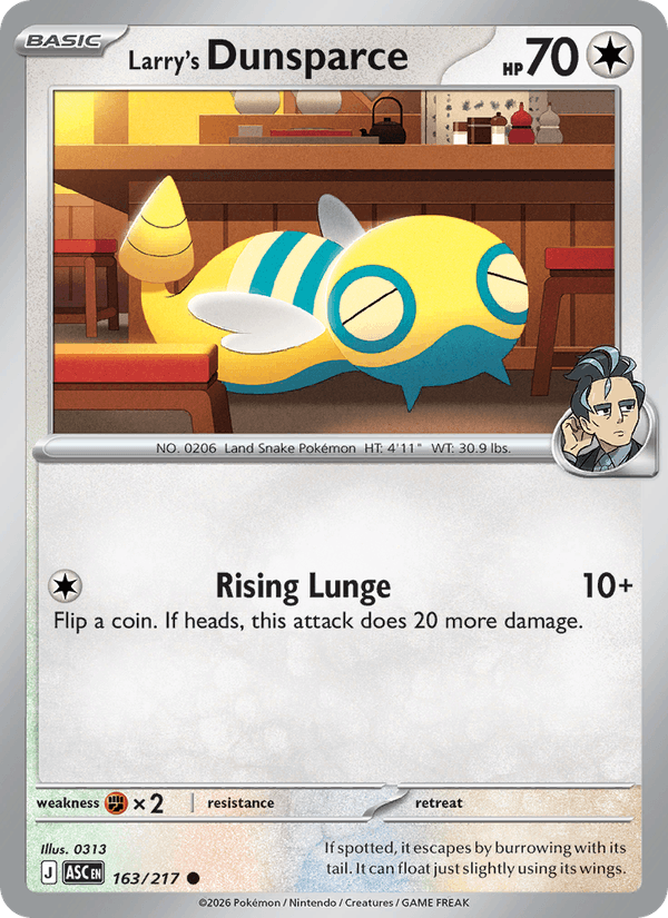 Larry's Dunsparce (Energy Symbol Pattern)