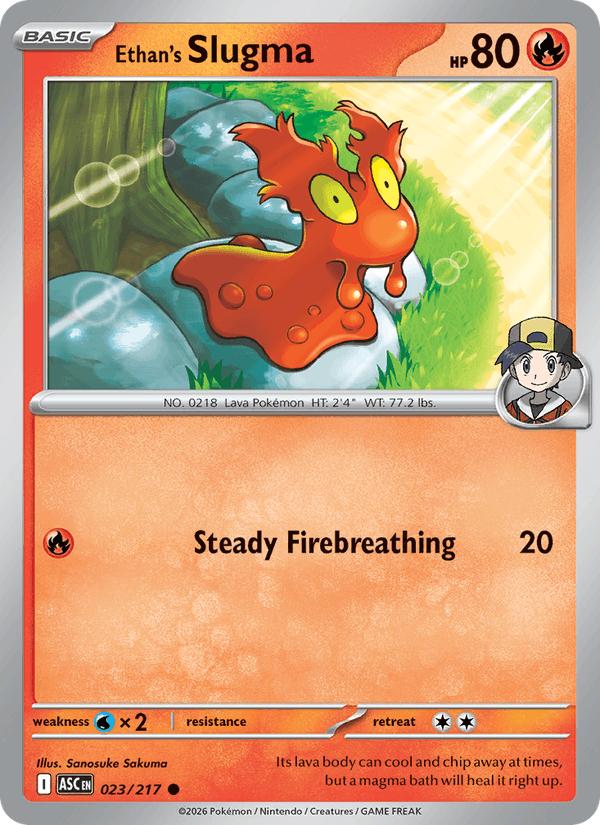 Ethan's Slugma (Poke Ball)