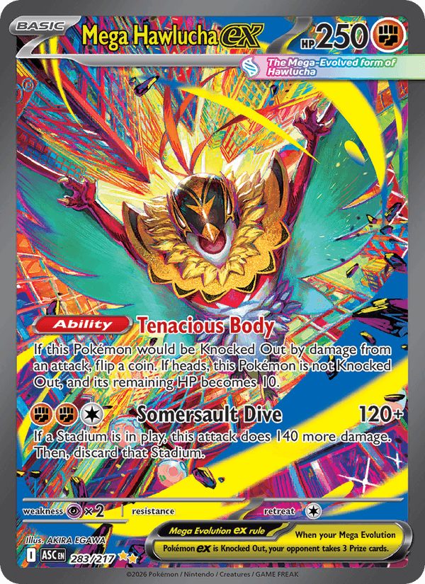 Mega Hawlucha ex - 283/217